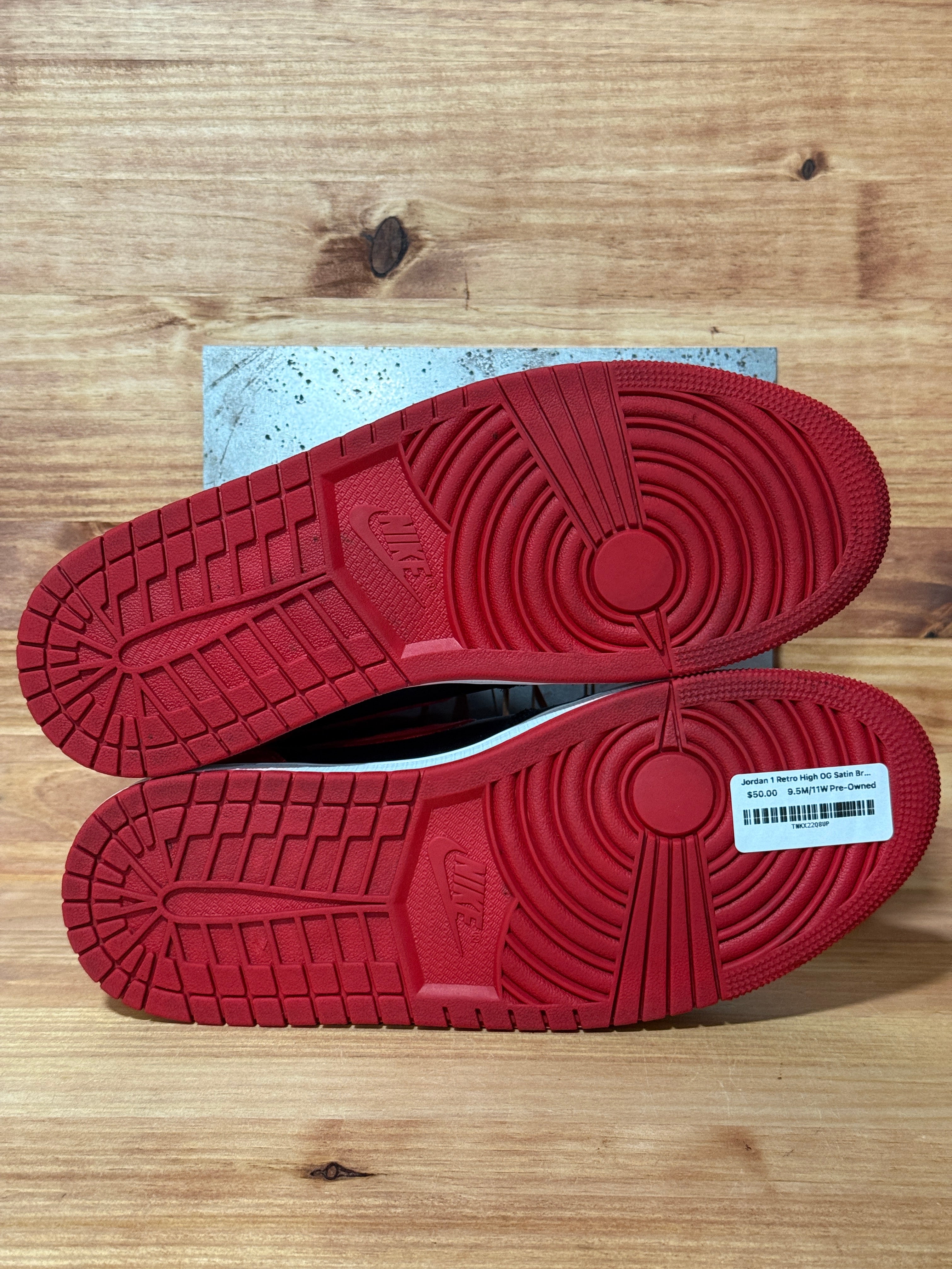 Jordan 1 Retro High OG Satin Bred (Women's)