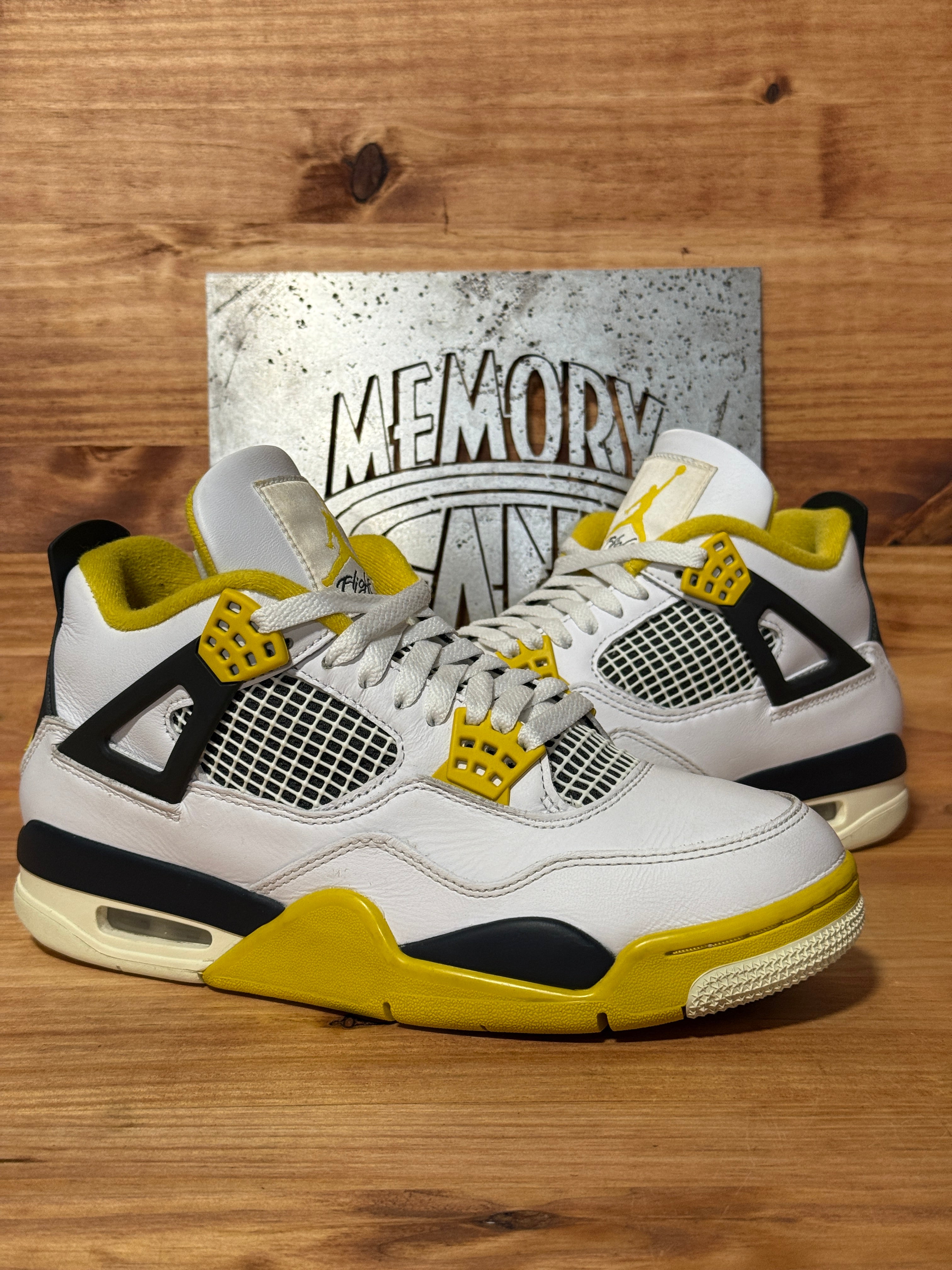 Jordan 4 Retro Vivid Sulfur (Women's)
