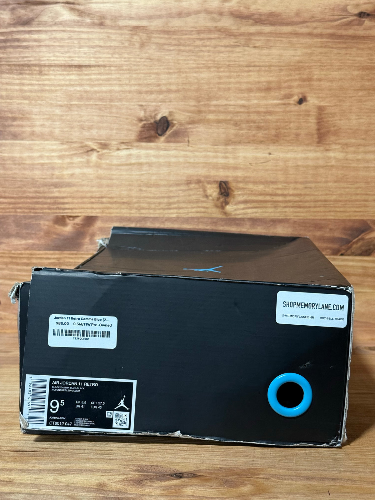 Jordan 11 Retro Gamma Blue (2025) - Size 9.5