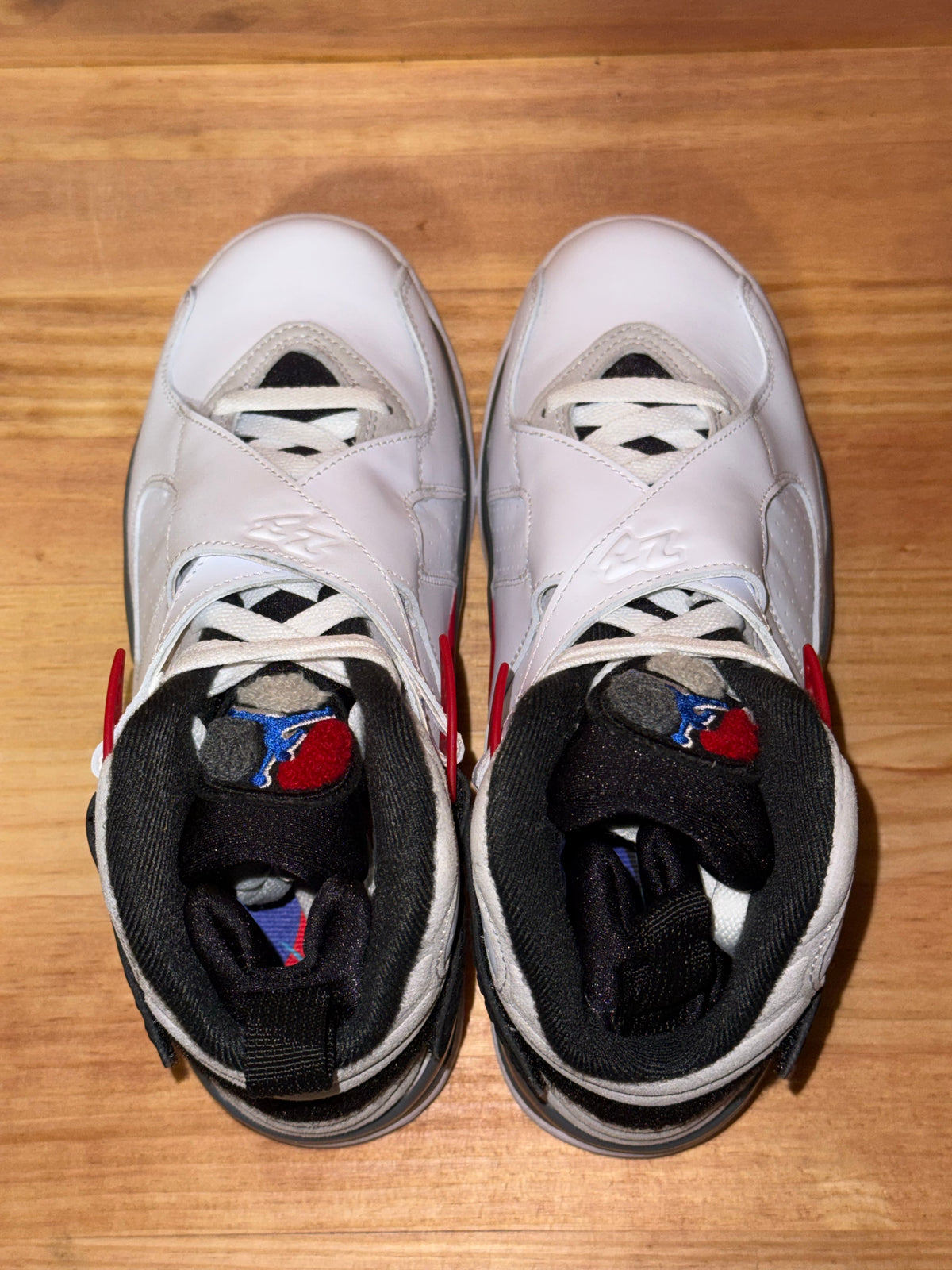Jordan 8 Retro White True Red (2025)