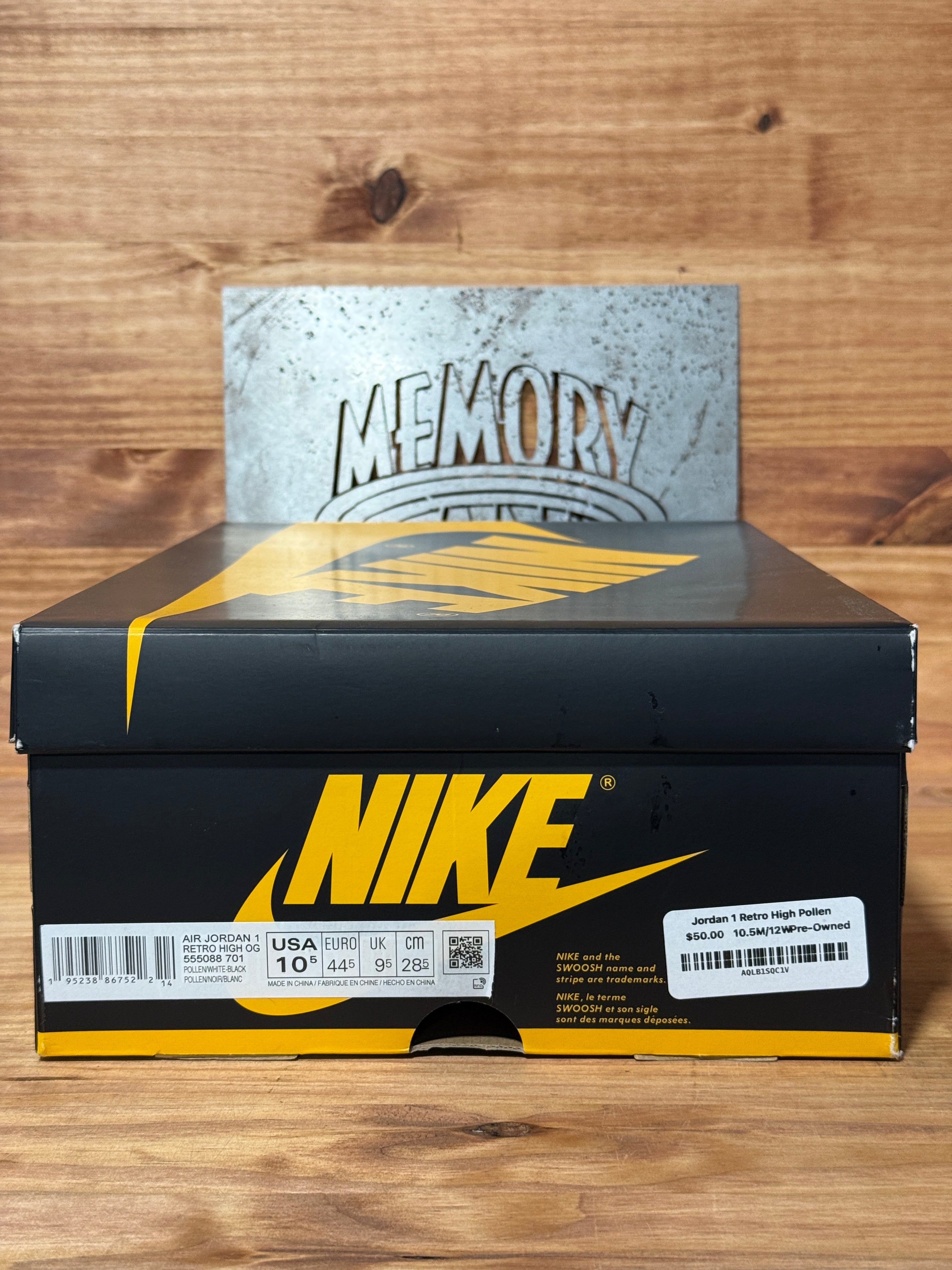 Jordan 1 Retro High Pollen