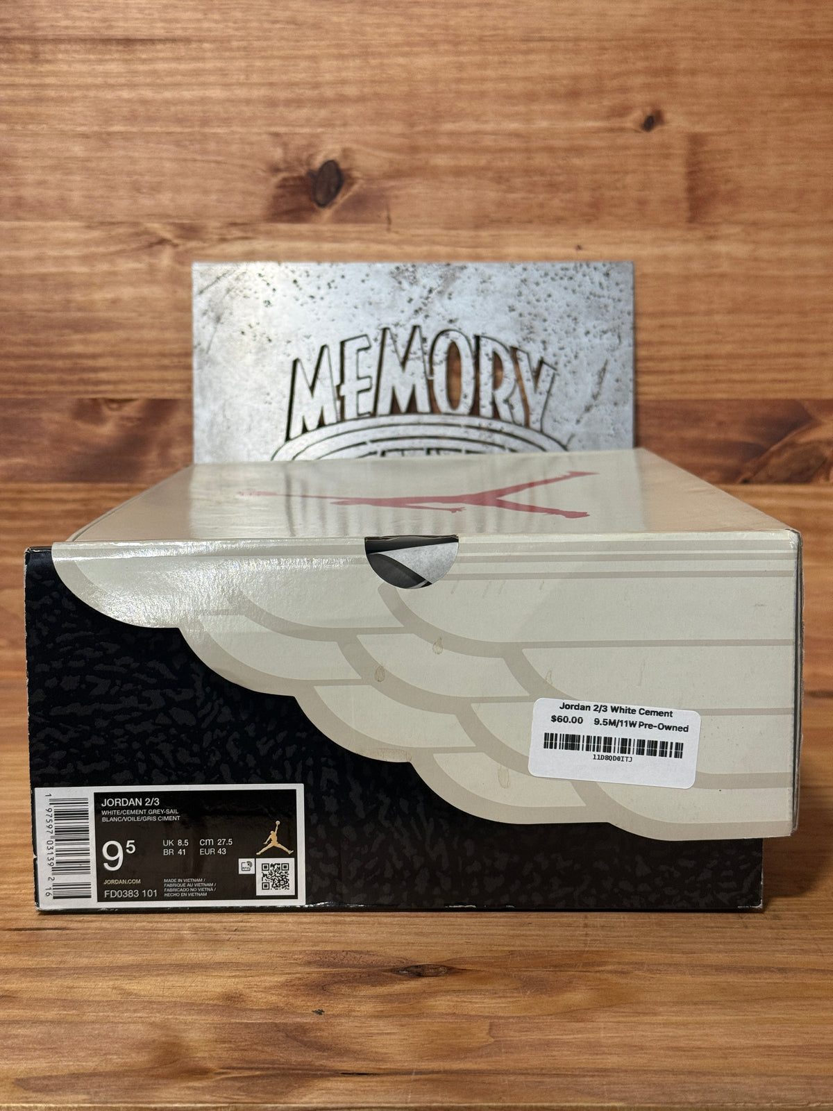 Jordan 2/3 White Cement