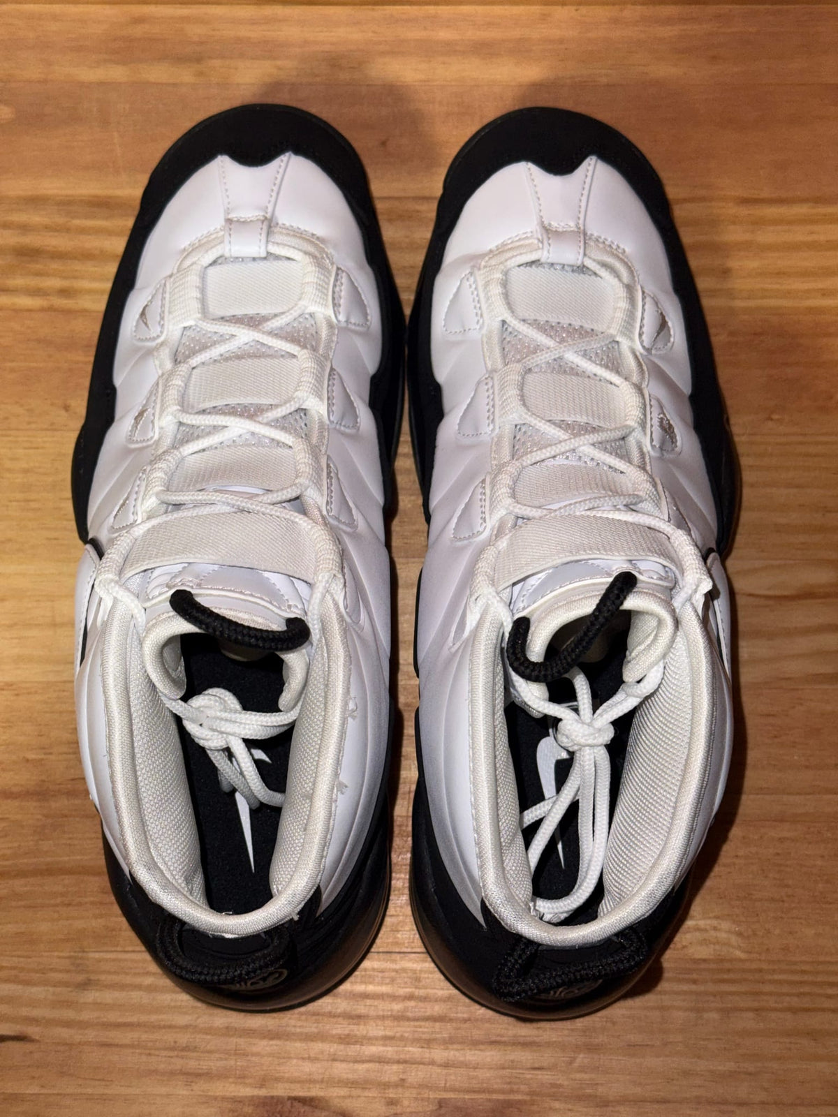Nike Air Max Uptempo 95 White Black Teal - Size 11