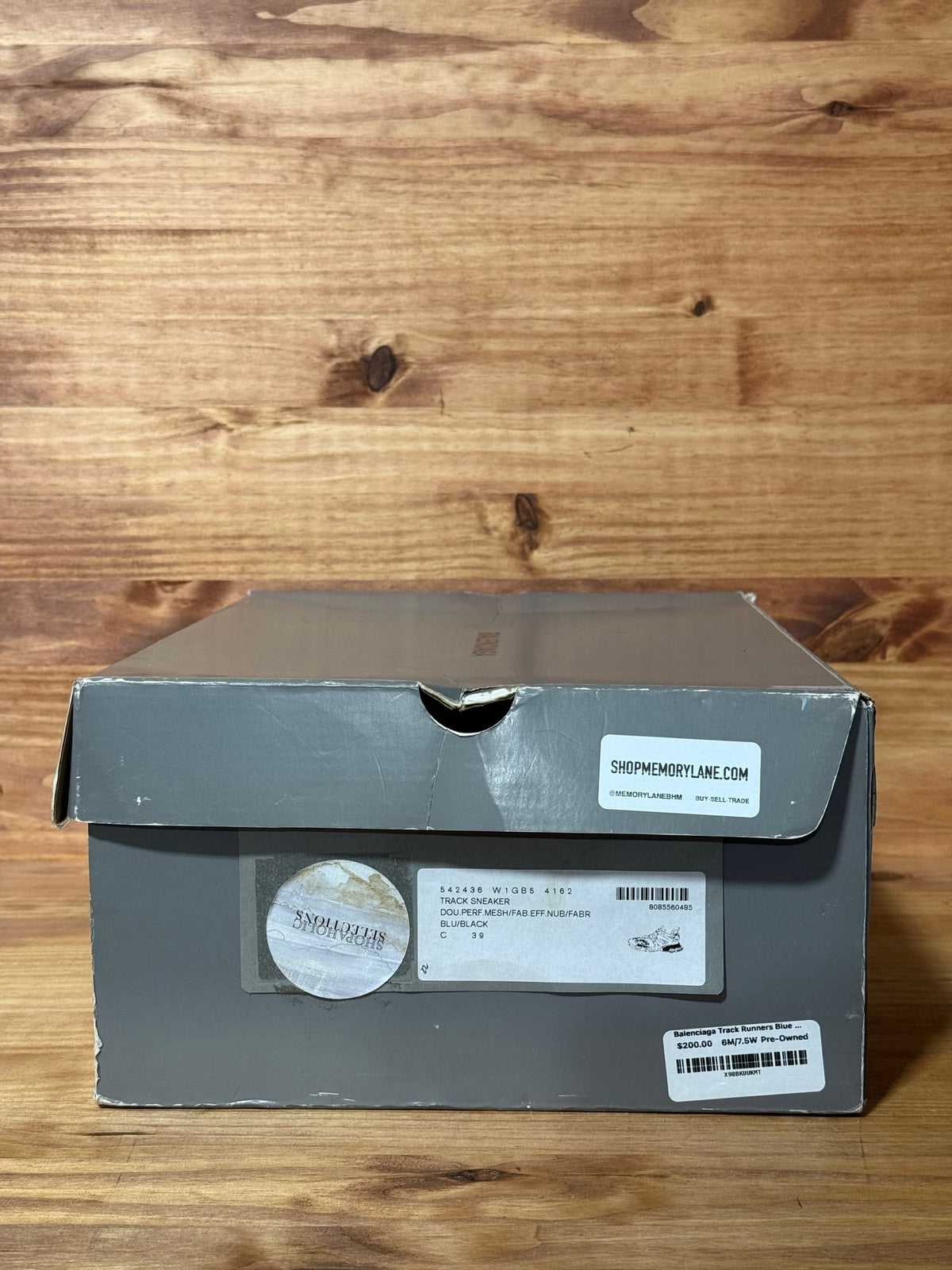 Balenciaga Track Runners Blue (Women's) - Size 6M