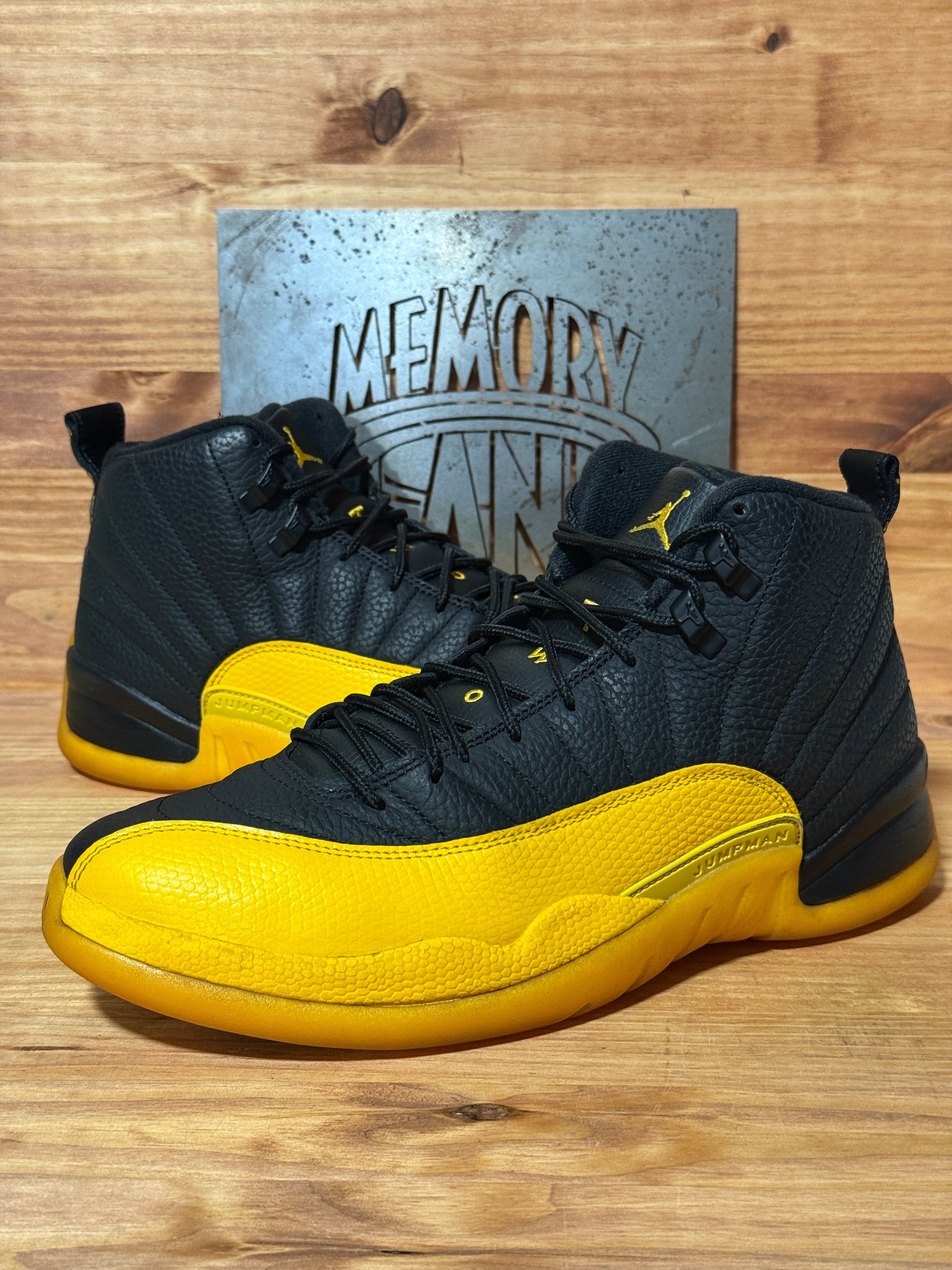 Jordan 12 Retro Black University Gold