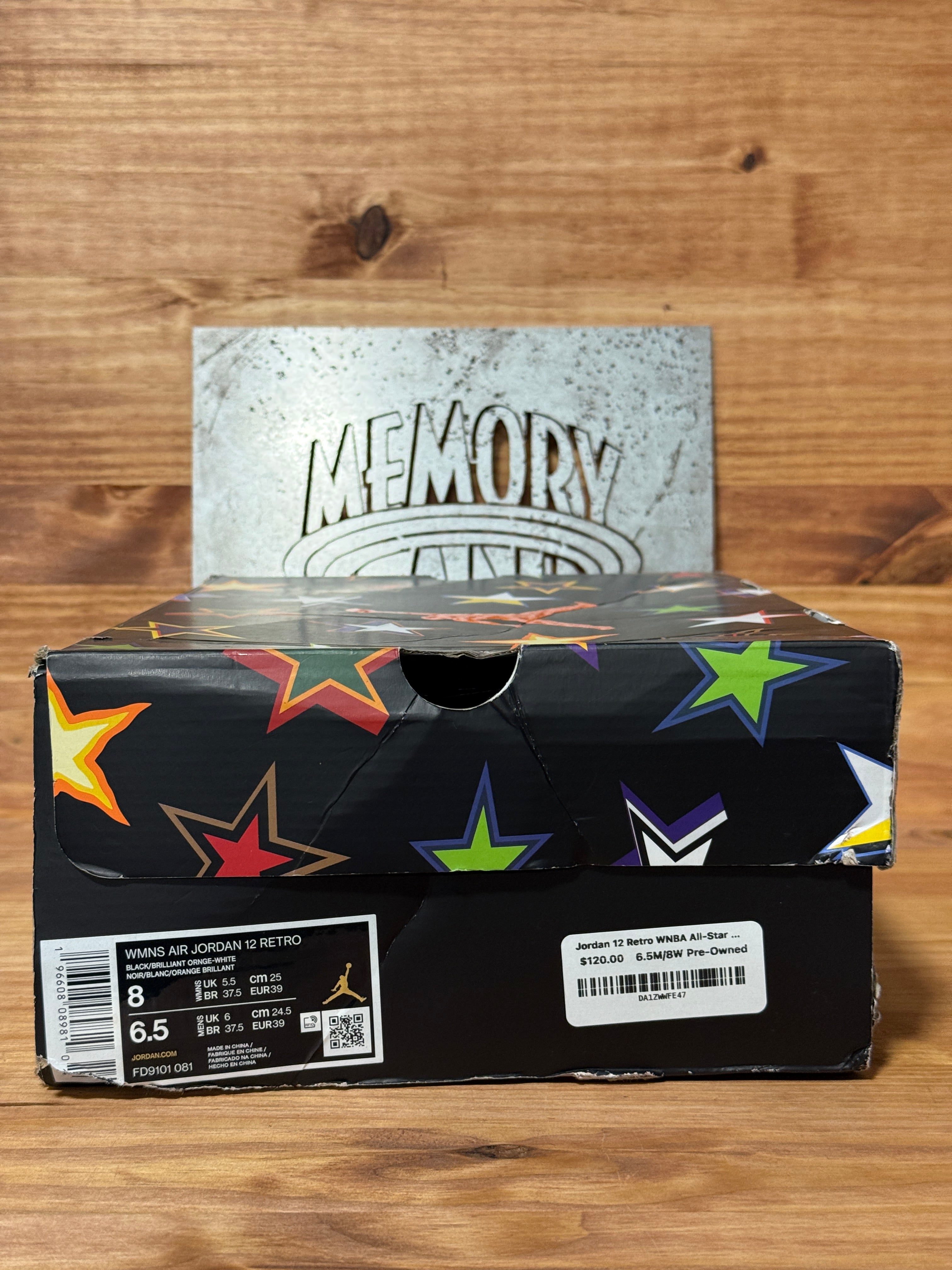 Jordan 12 Retro WNBA All-Star Brilliant Orange (Women's)