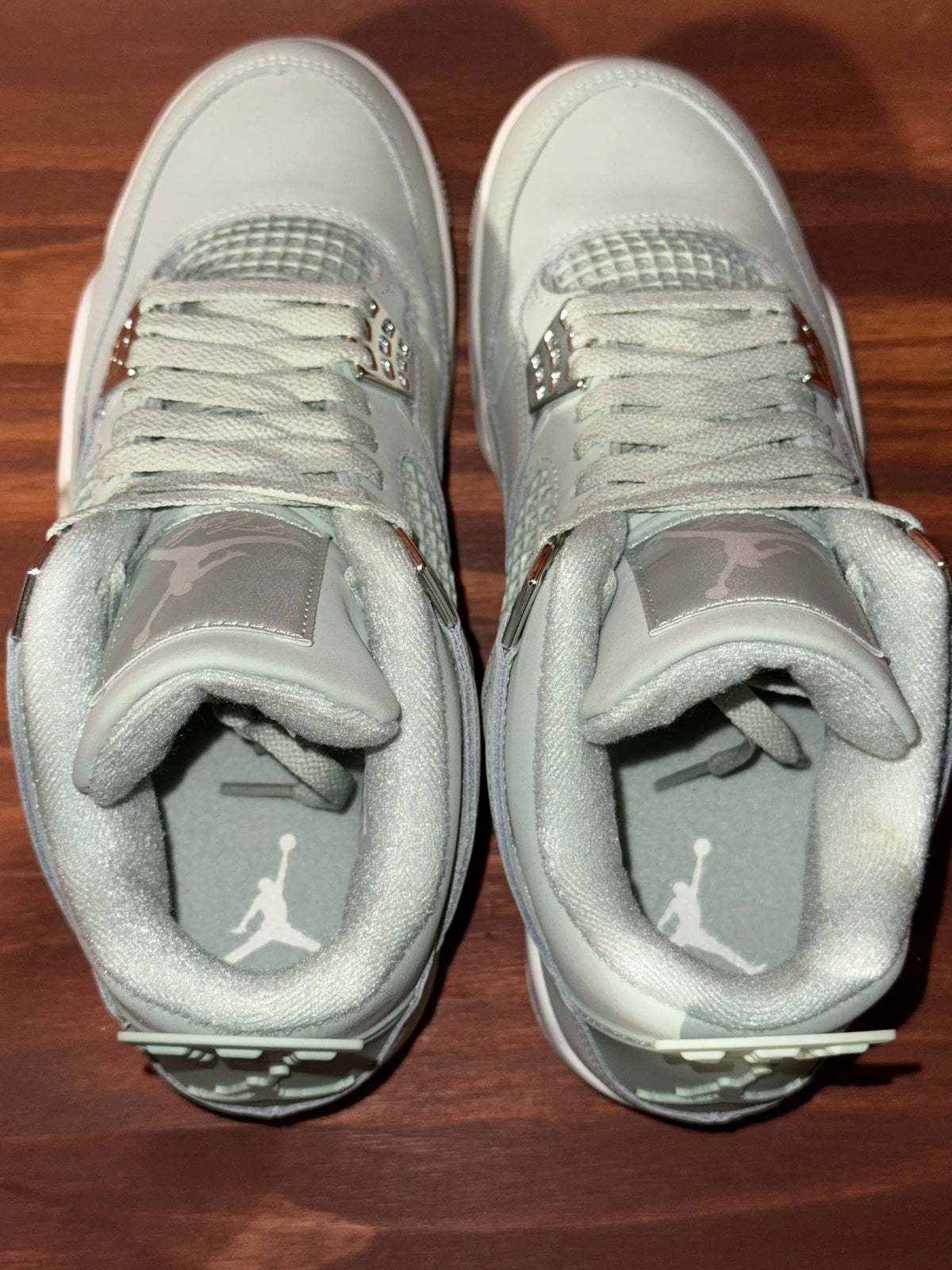 Jordan 4 Retro Seafoam Sail (Women's)