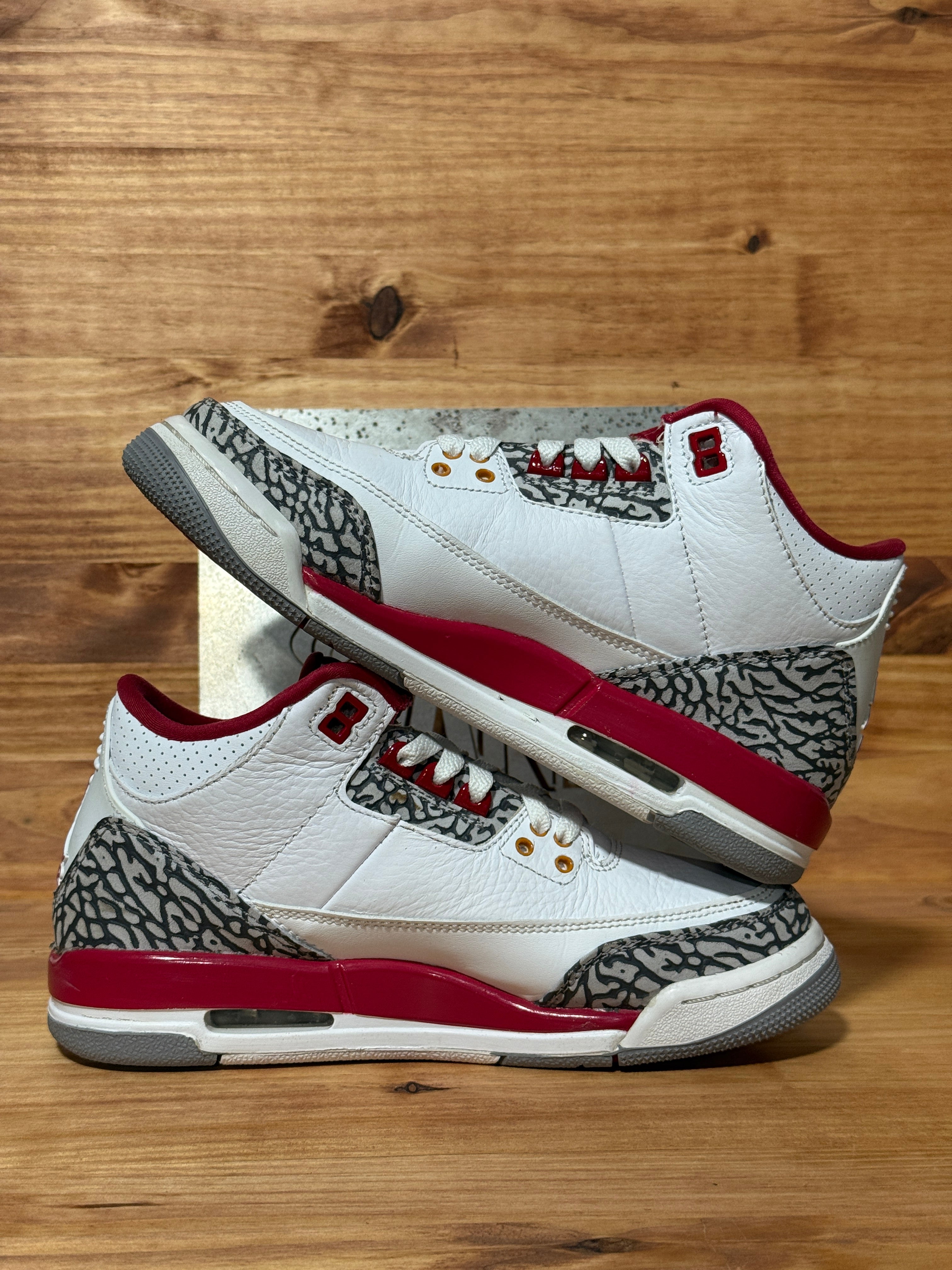 Jordan 3 Retro Cardinal (GS)
