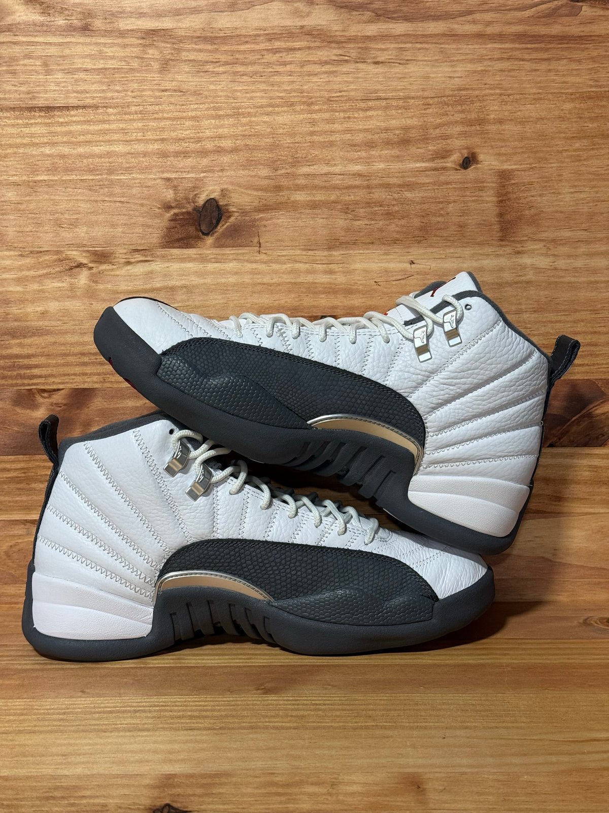 Jordan 12 Retro White Dark Grey