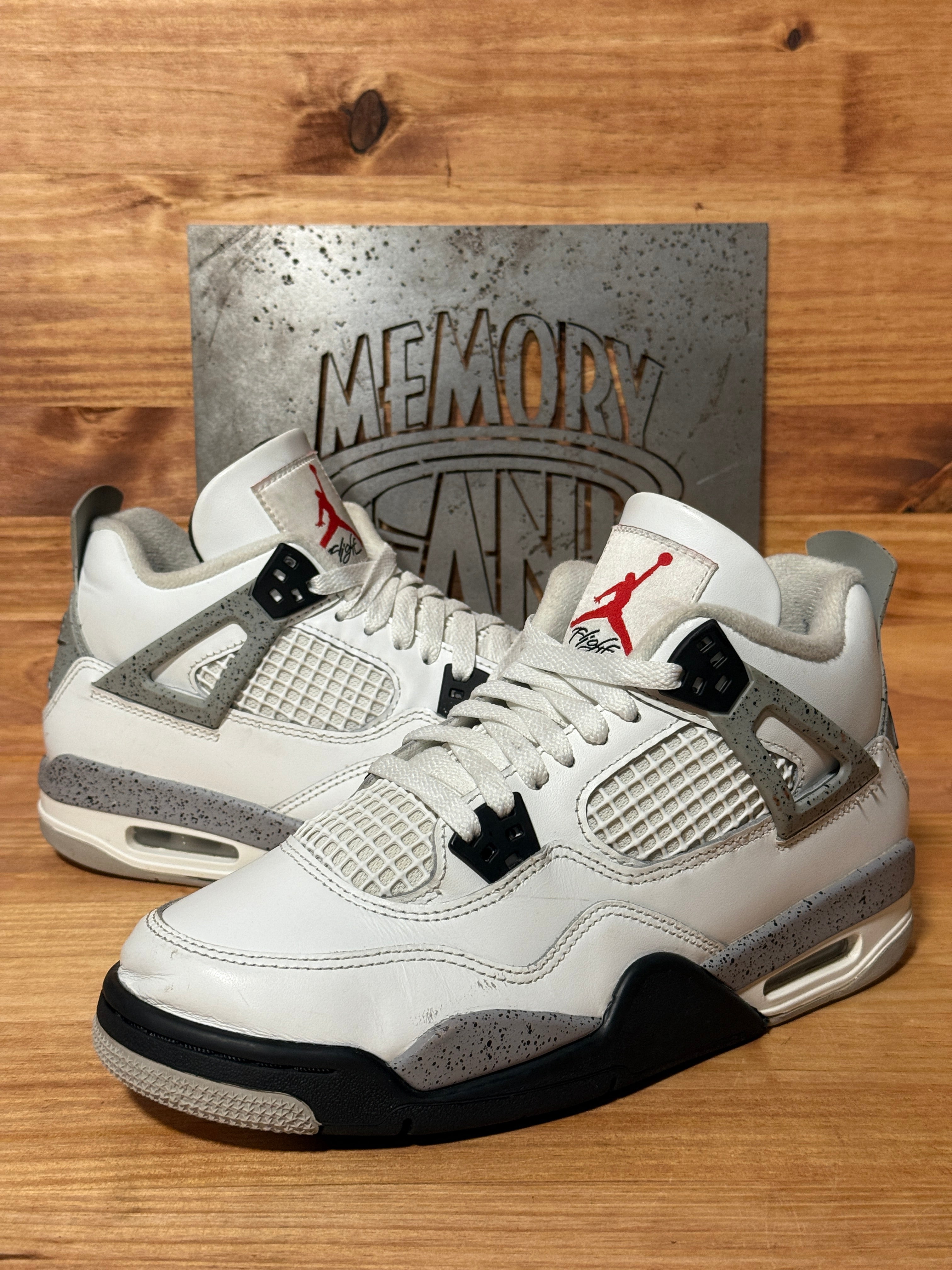 Jordan 4 Retro White Cement (2025) (GS)
