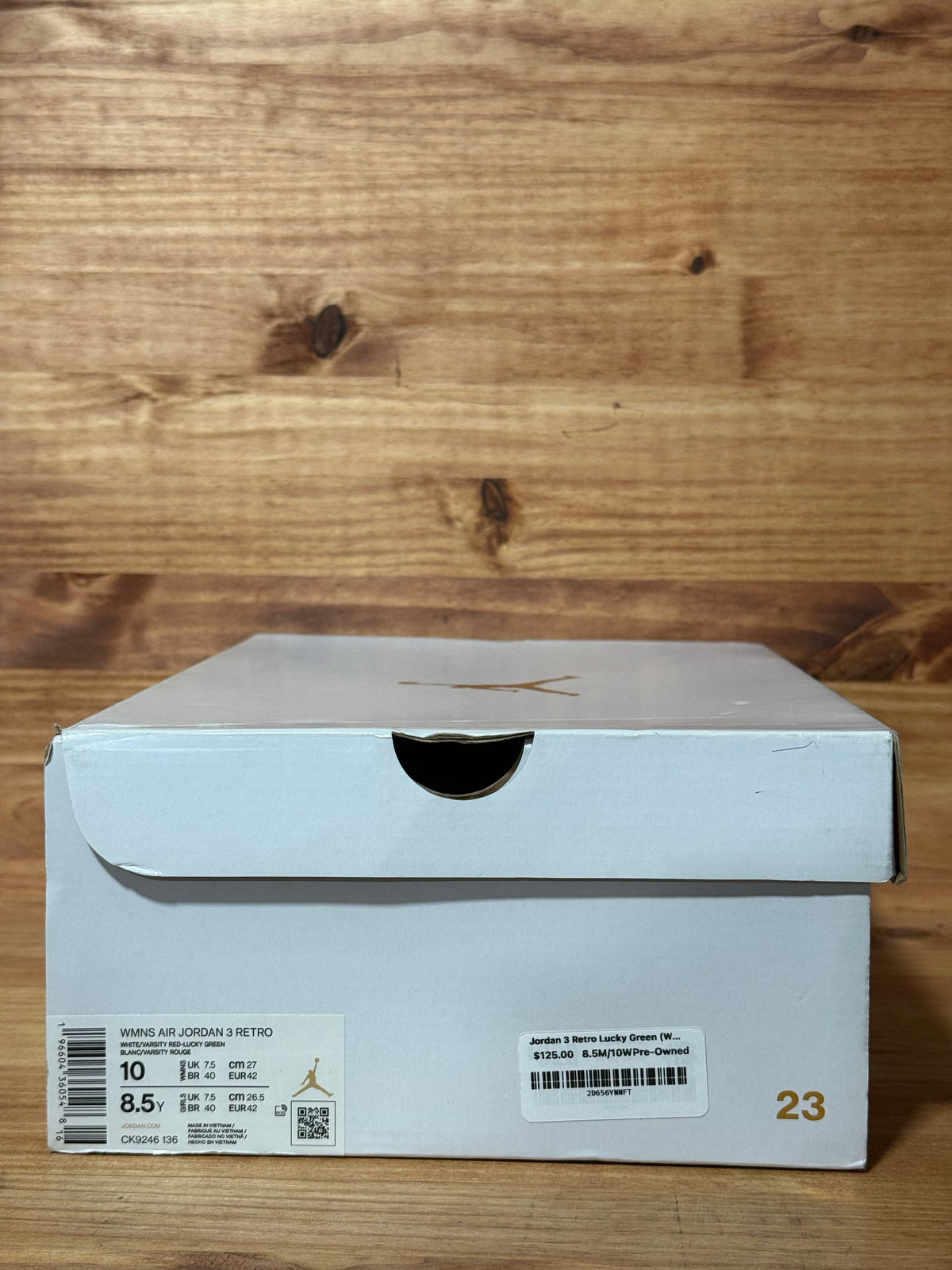 Jordan 3 Retro Lucky Green (Women's)