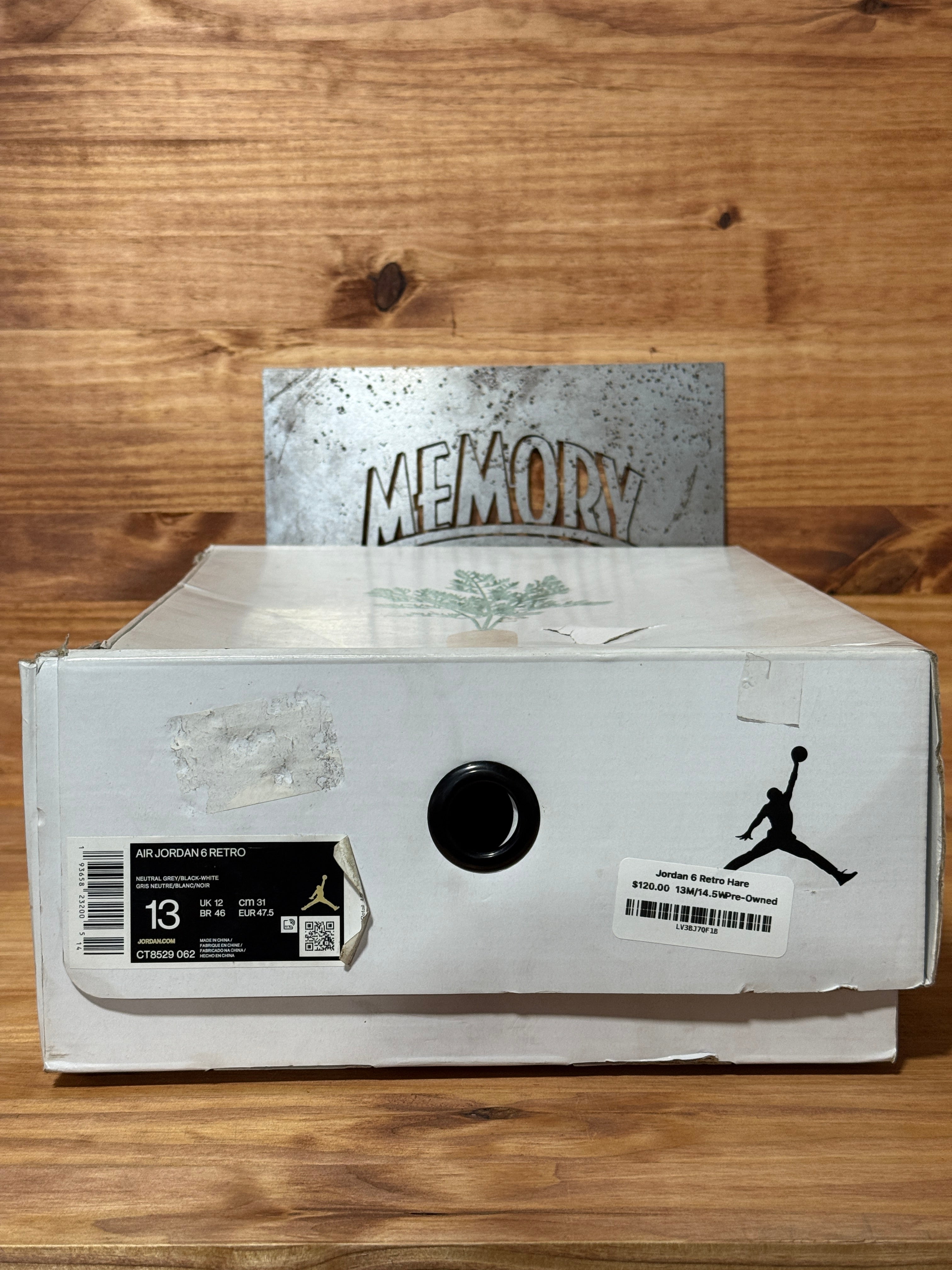 Jordan 6 Retro Hare
