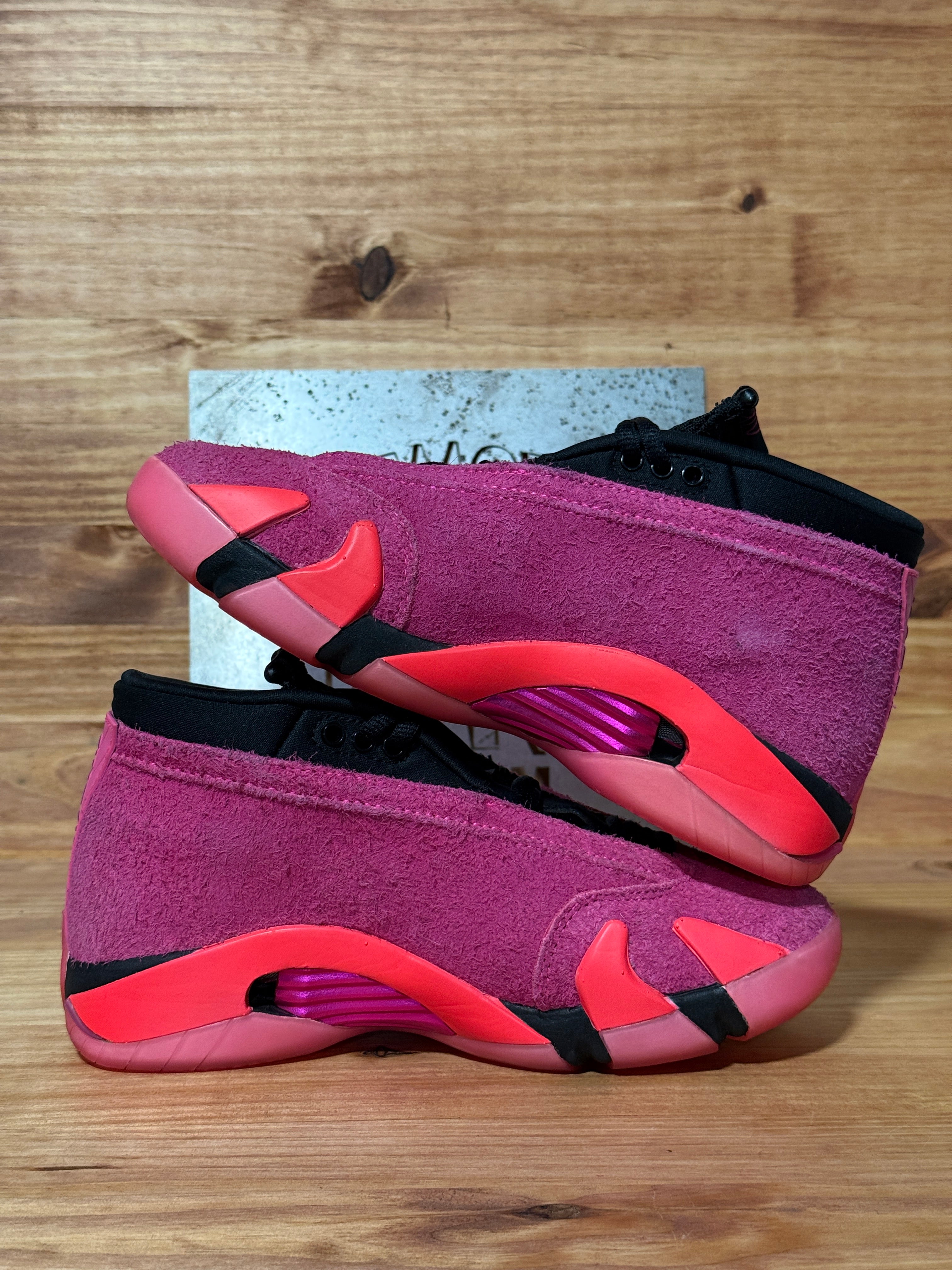 Jordan 14 Retro Low Shocking Pink (Women's)