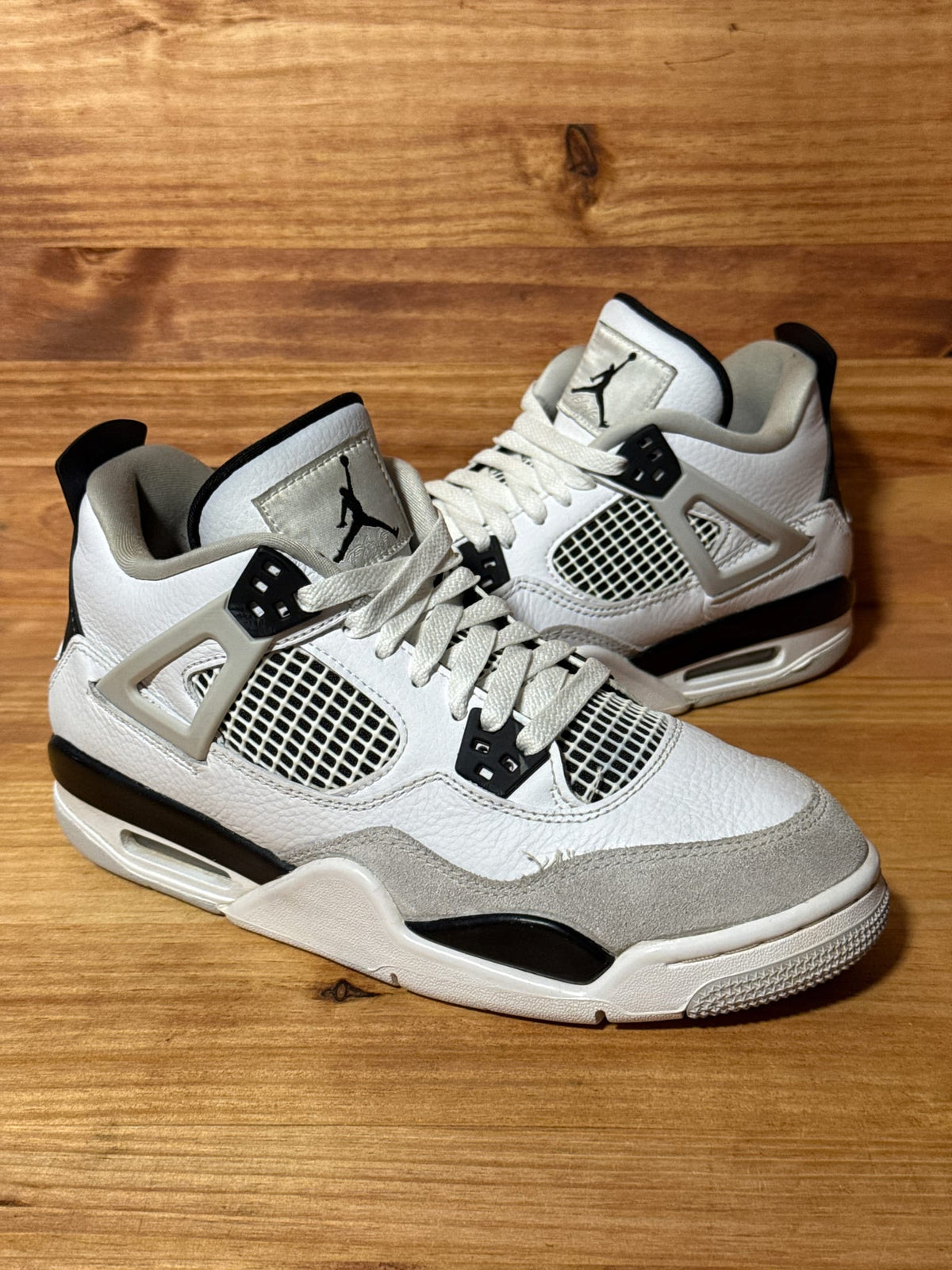 Jordan 4 Retro Military Black (GS)