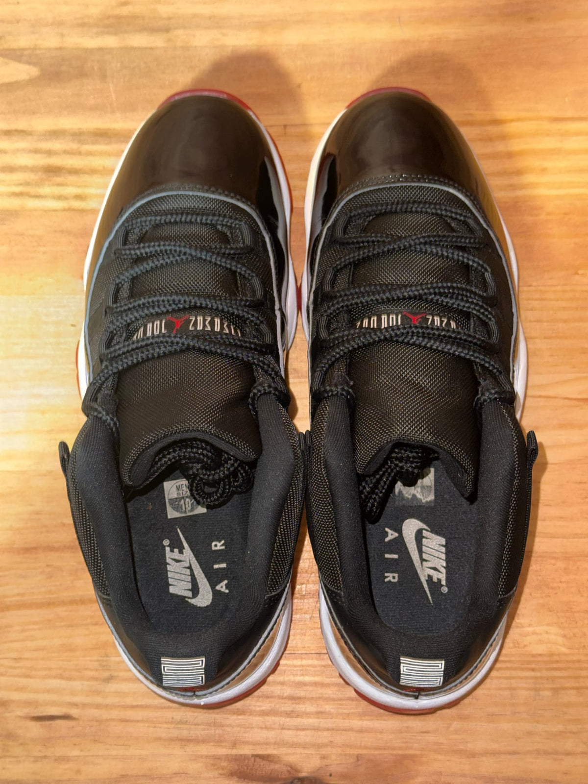 Jordan 11 Retro Low Bred (2025) - Size 10