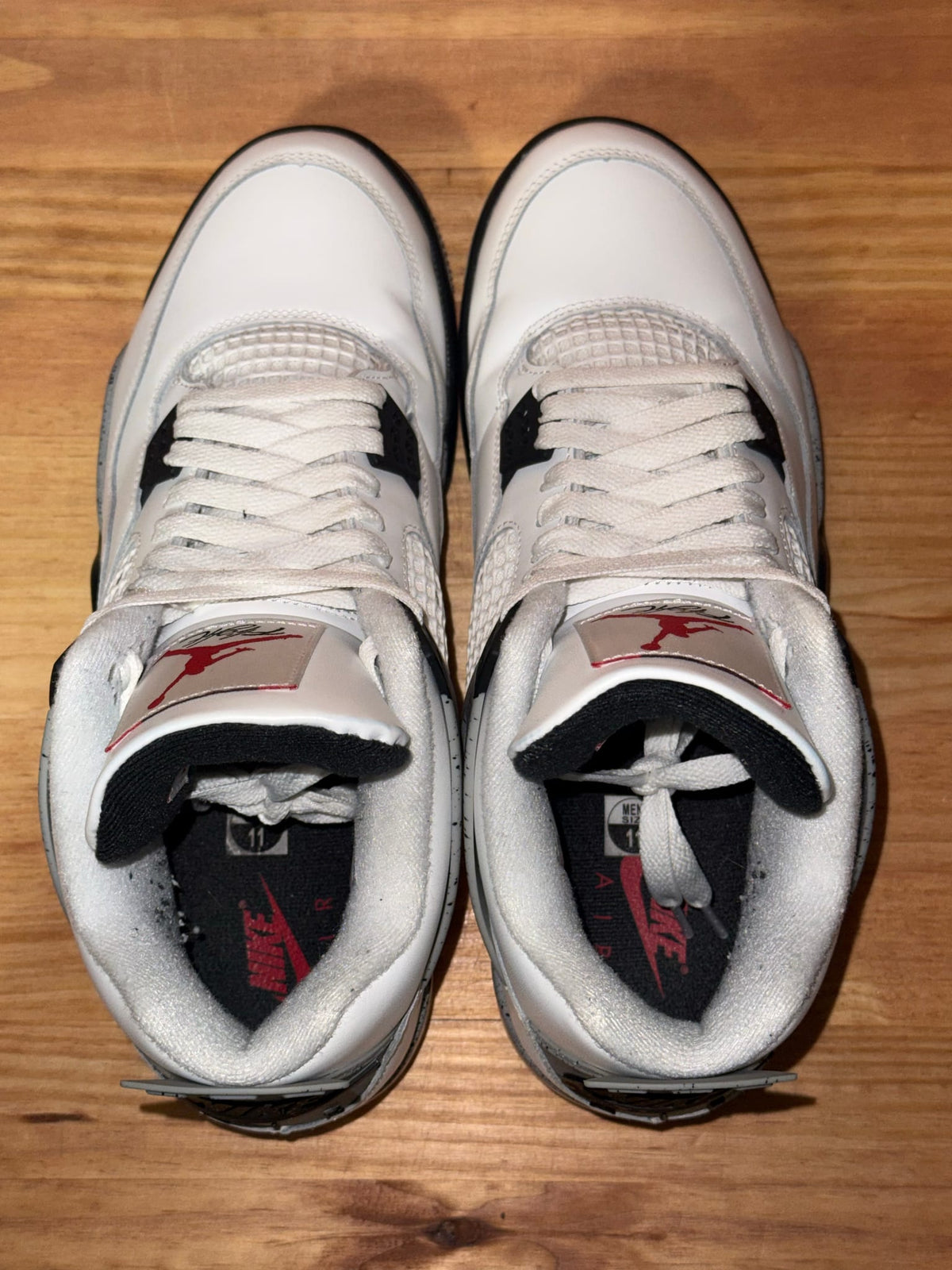 Jordan 4 Retro White Cement (2025) - Size 11