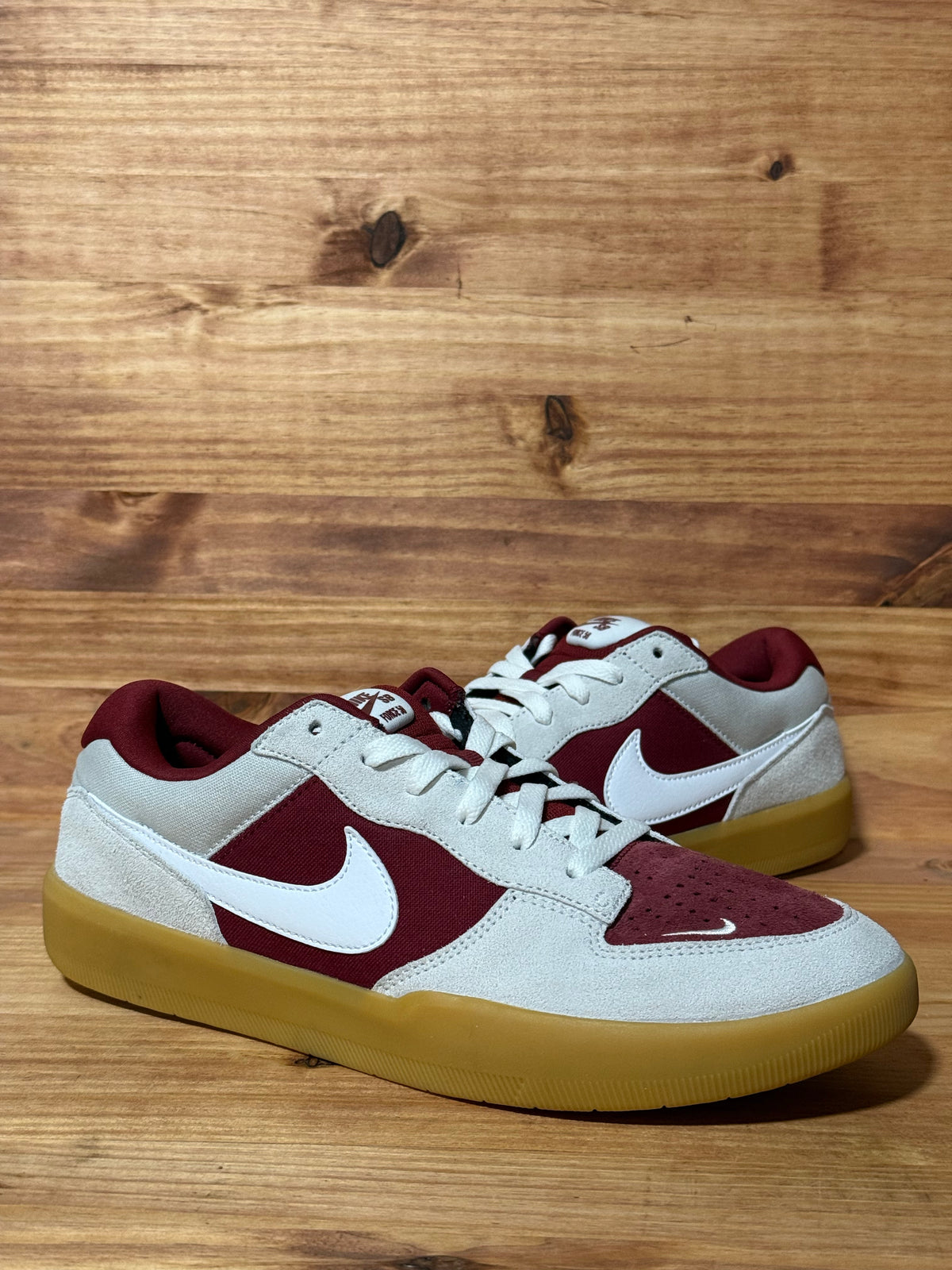 Nike SB Force 58 Team Red Gum Light Brown
