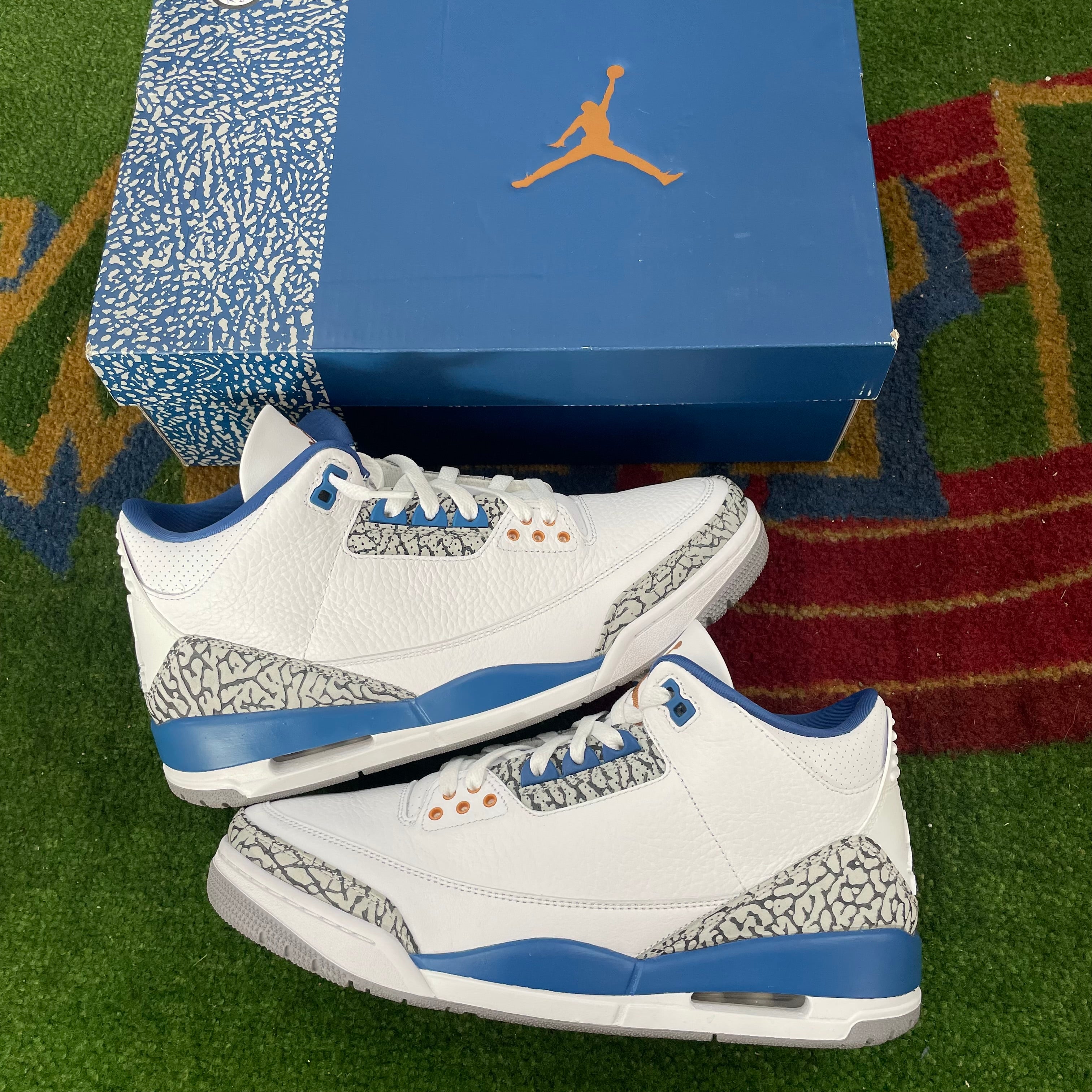 Jordan 3 Retro Wizards