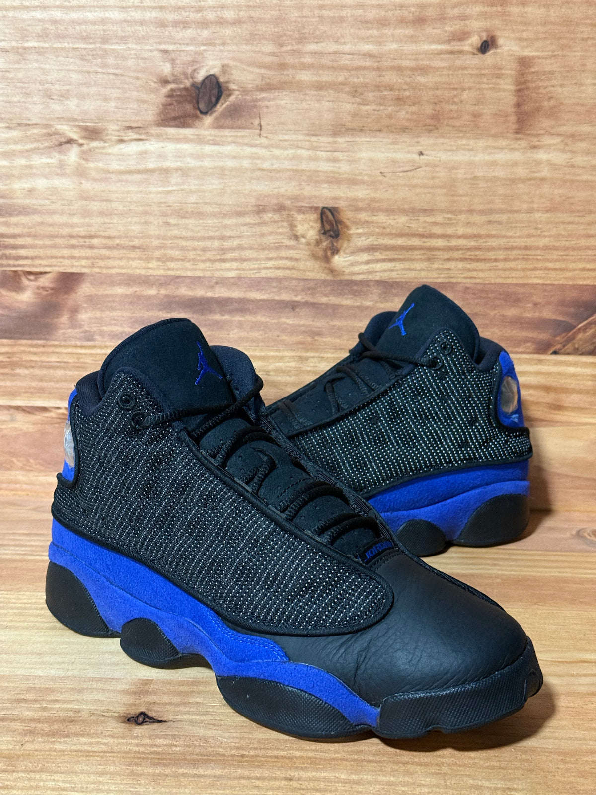 Jordan 13 Retro Black Hyper Royal (GS)