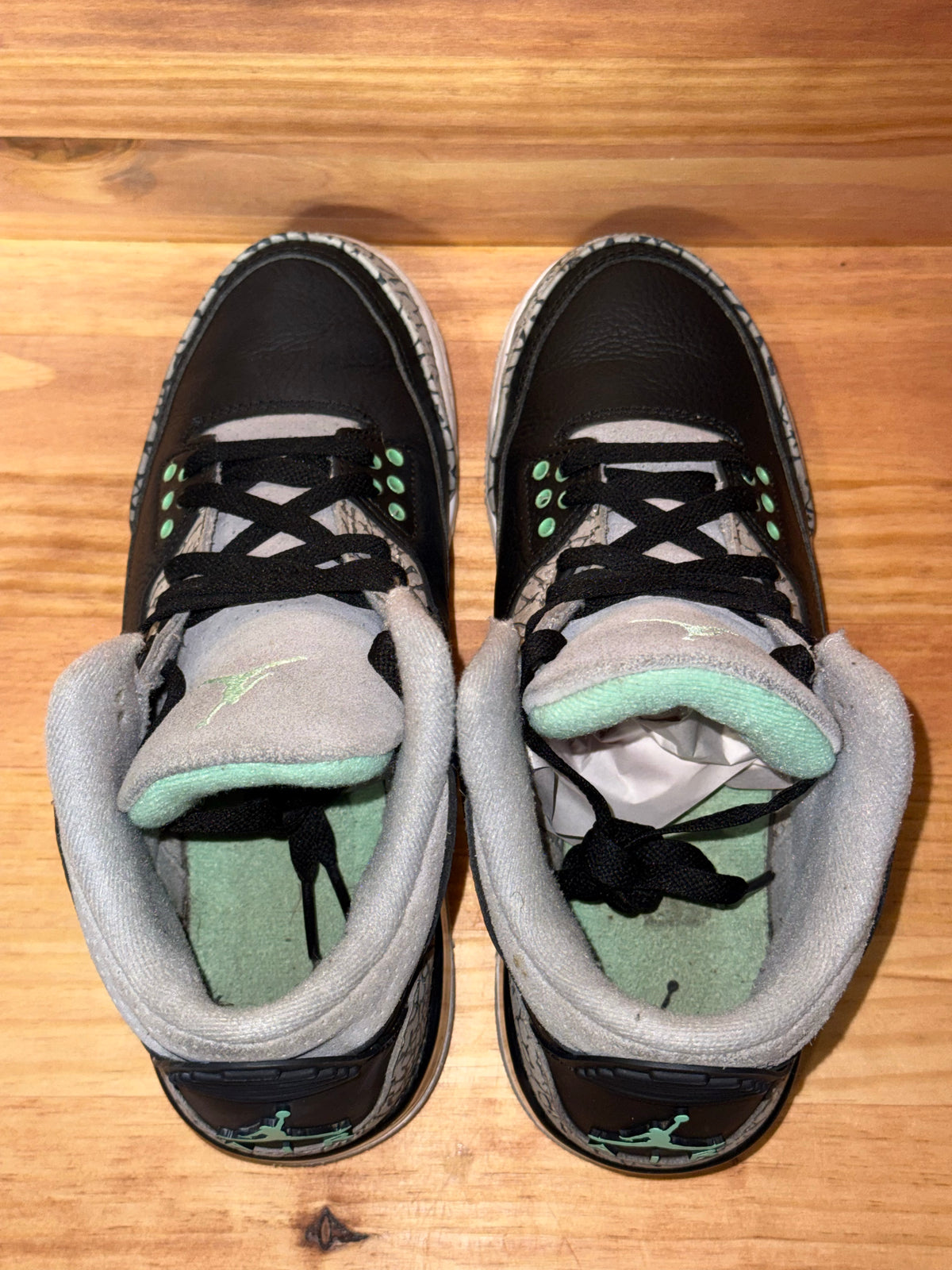 Jordan 3 Retro Green Glow (GS)
