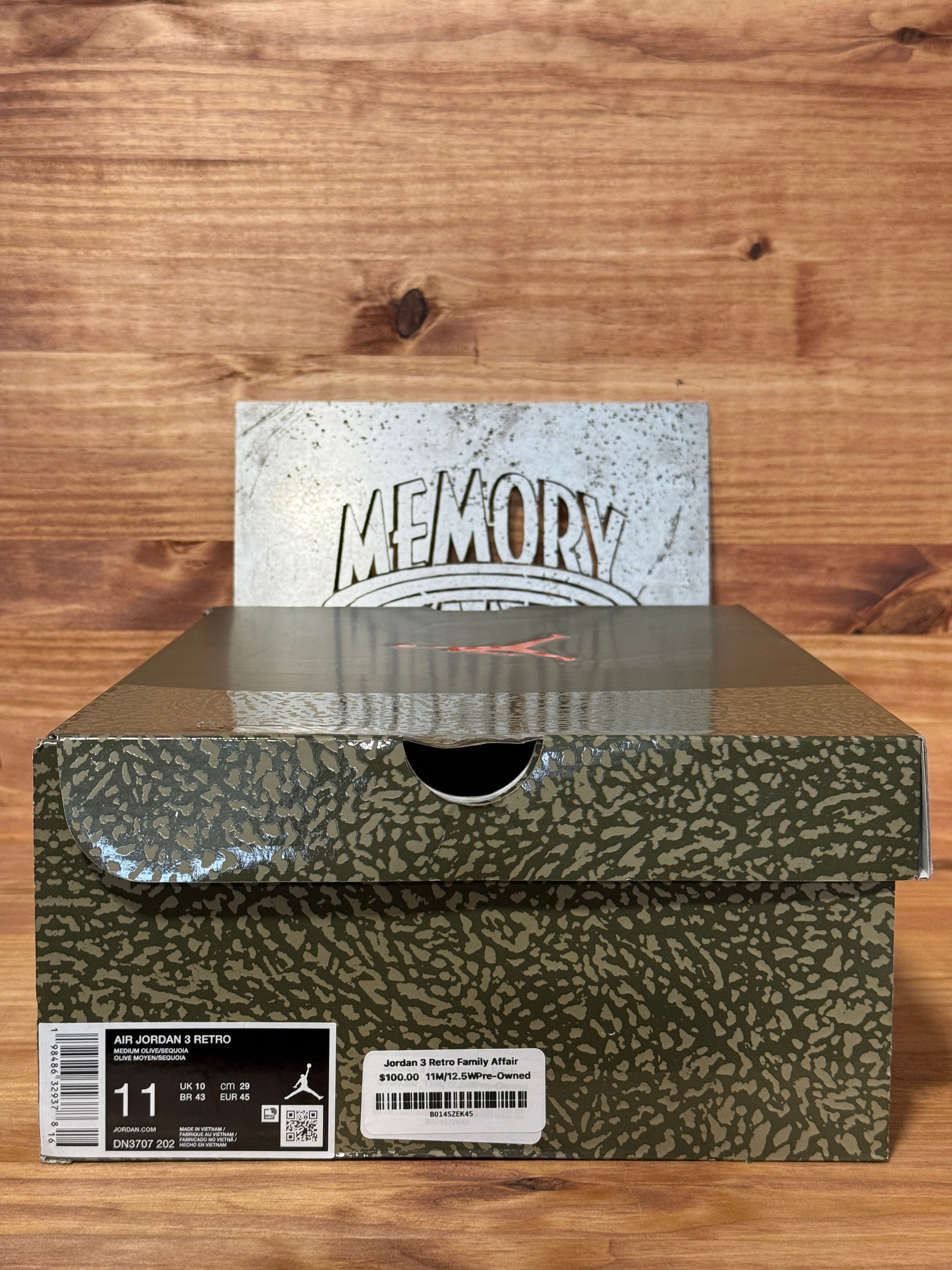 Jordan 3 Retro Family Affair