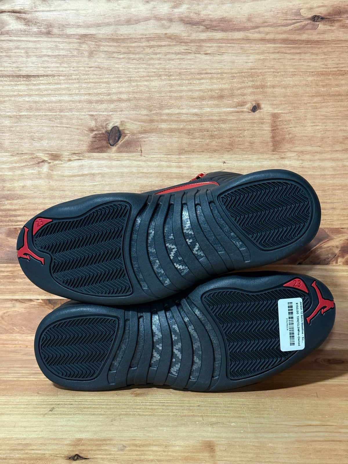 Jordan 12 Retro Bloodline - Size 12