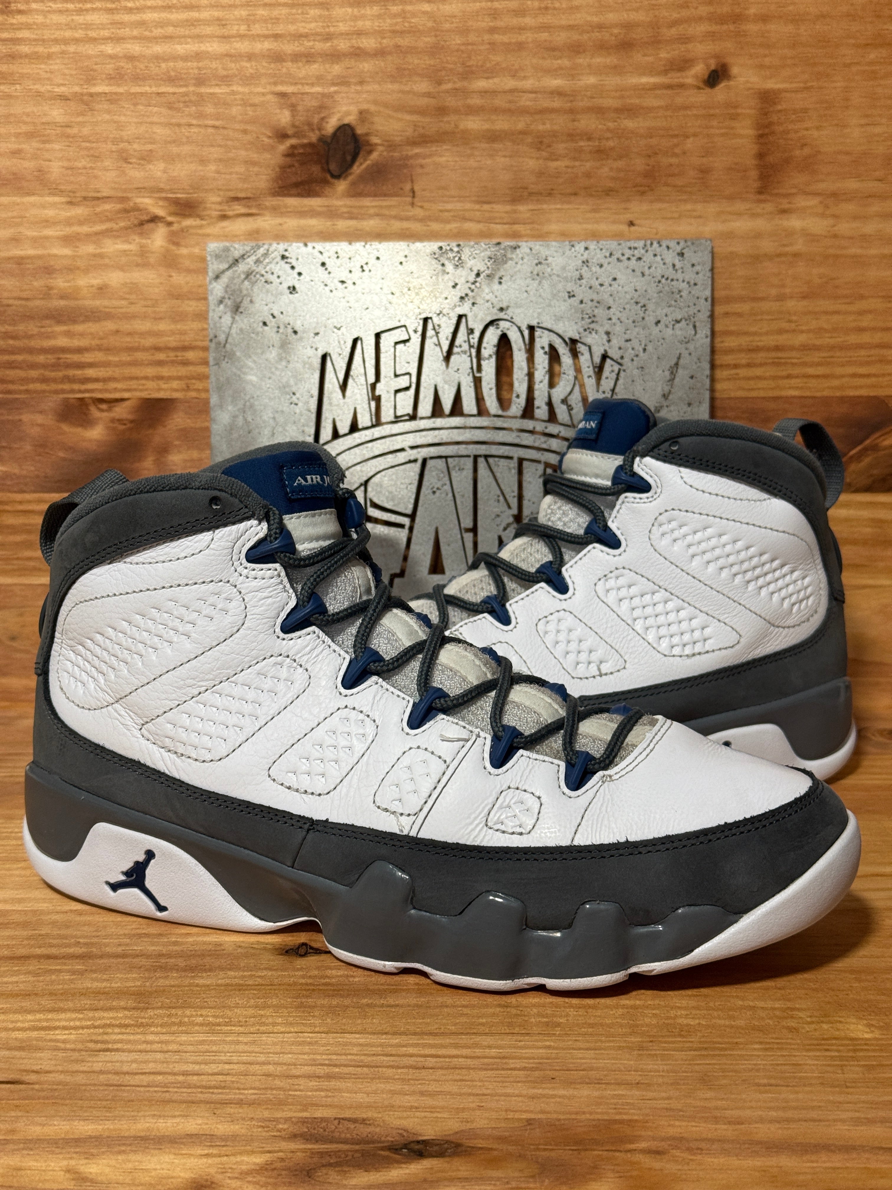 Jordan 9 Retro Flint Grey French Blue (2026)