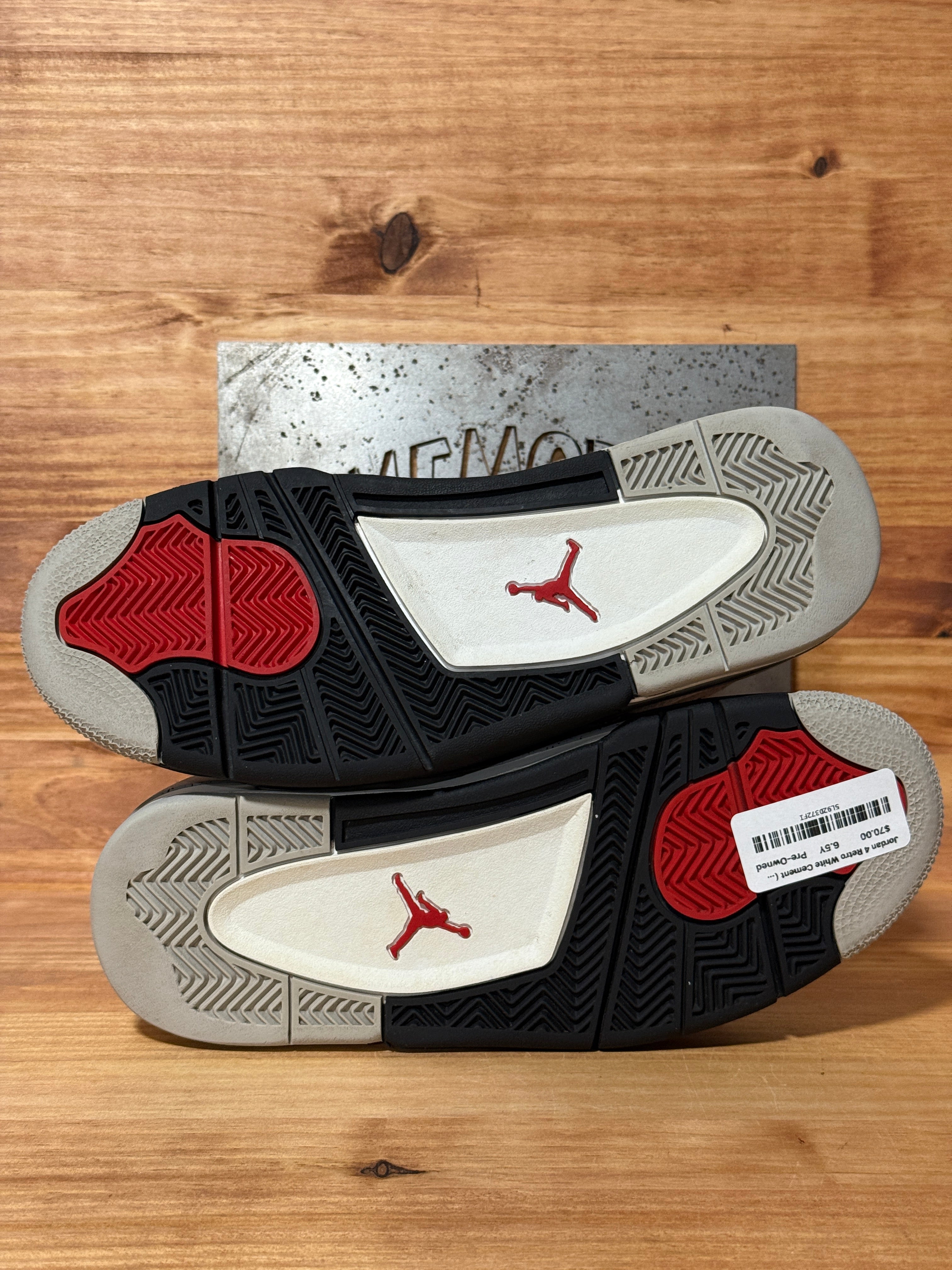 Jordan 4 Retro White Cement (2025) (GS)