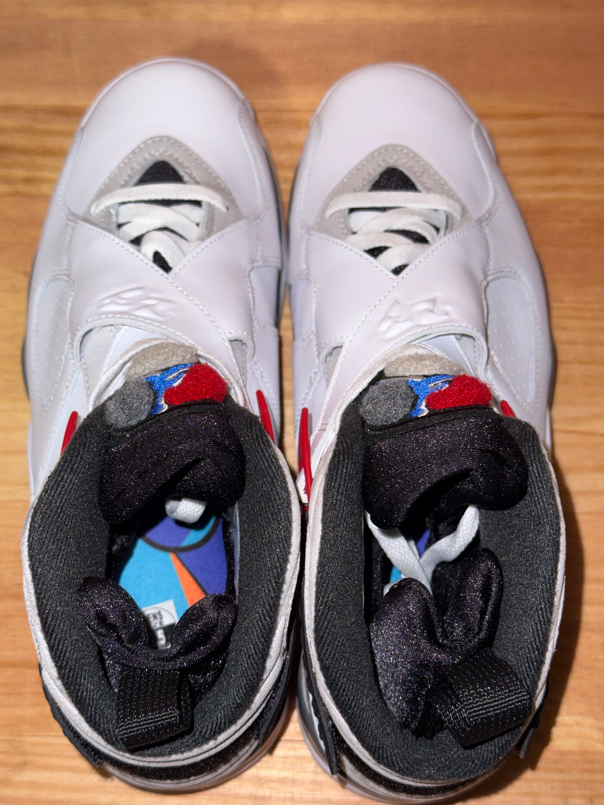 Jordan 8 Retro White True Red (2025)