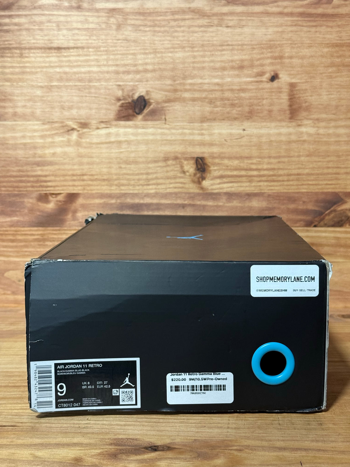 Jordan 11 Retro Gamma Blue (2025)