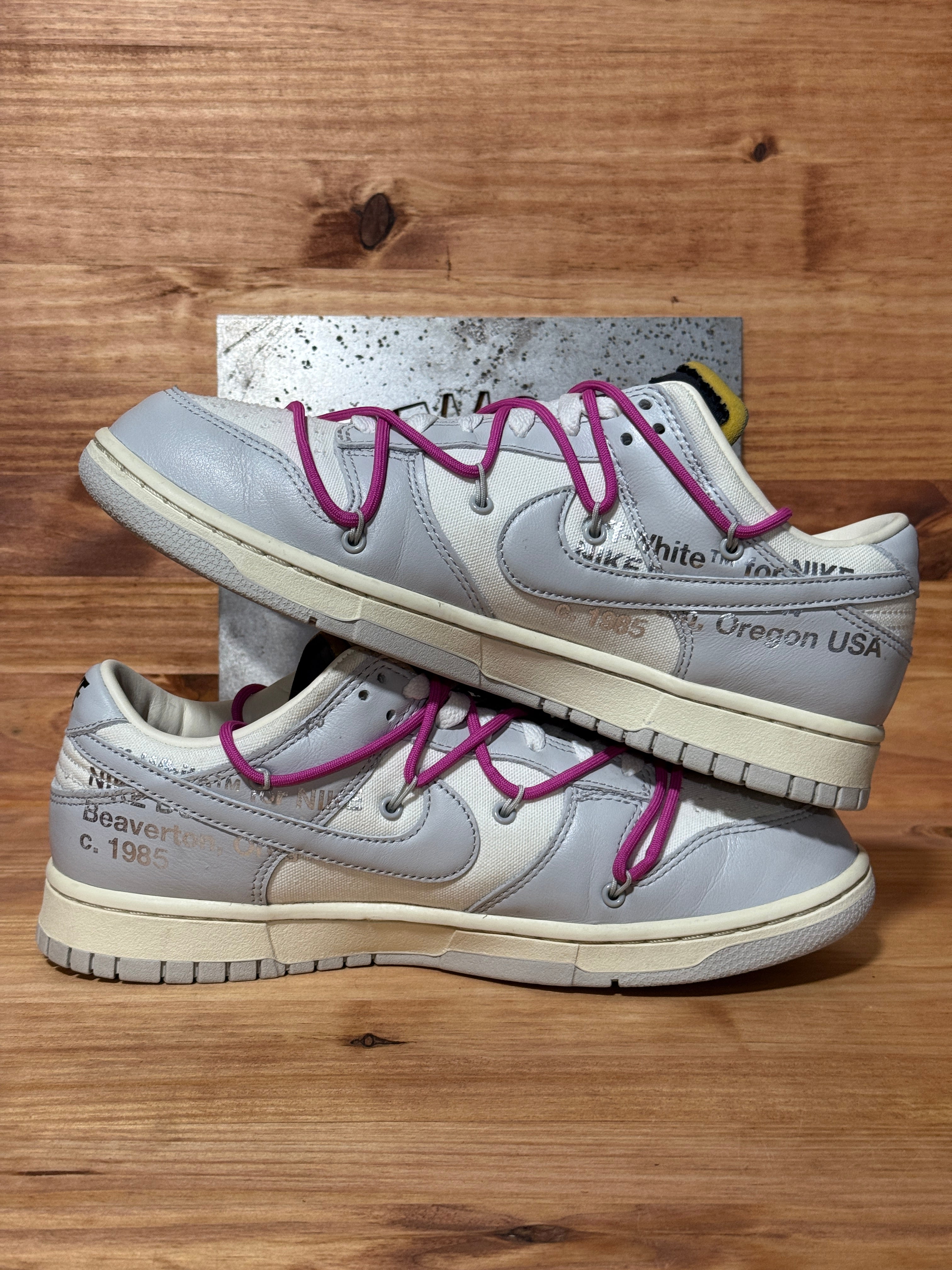 Nike Dunk Low Off-White Lot 30