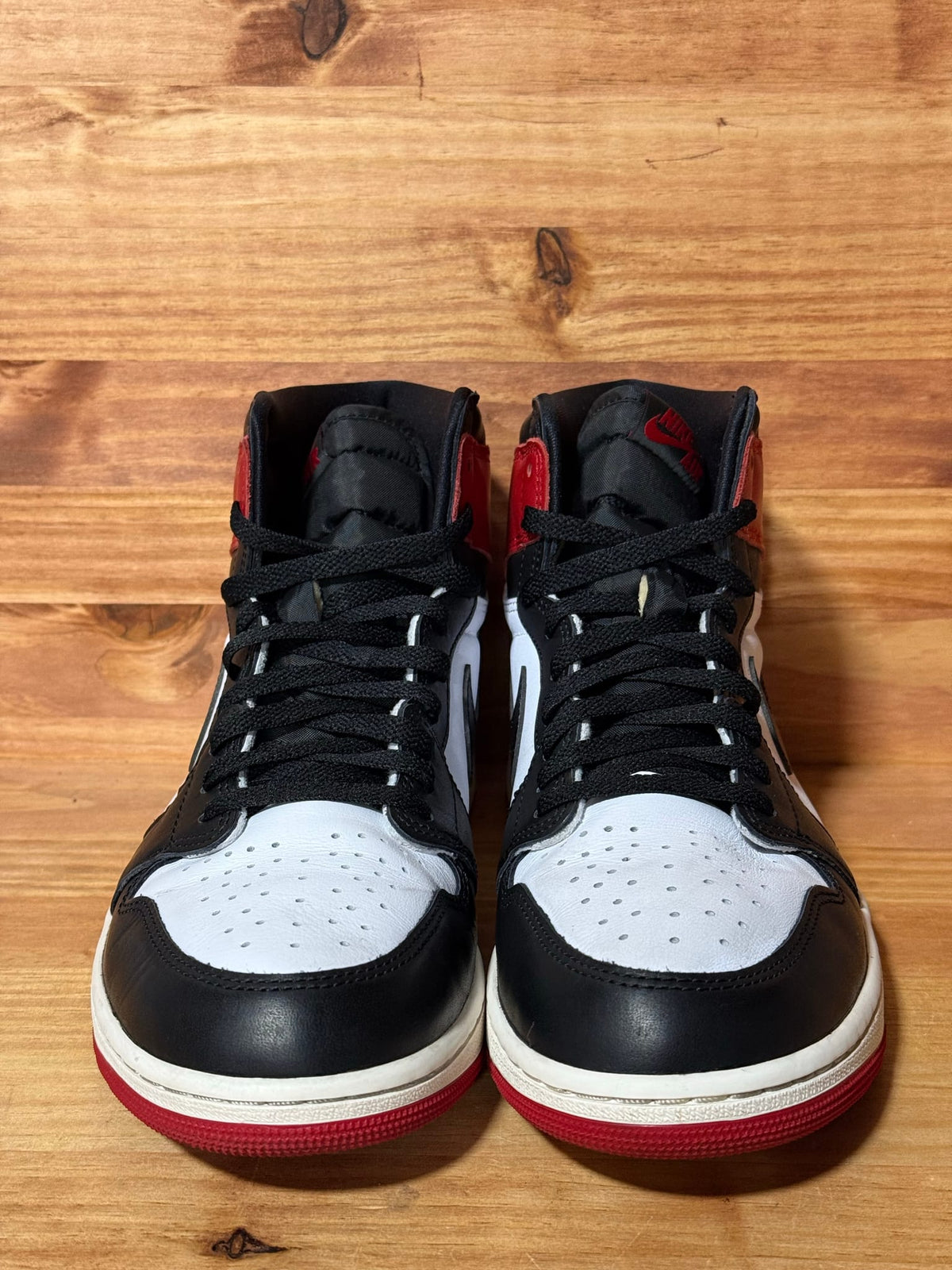 Jordan 1 Retro High OG Black Toe Reimagined - Size 10.5