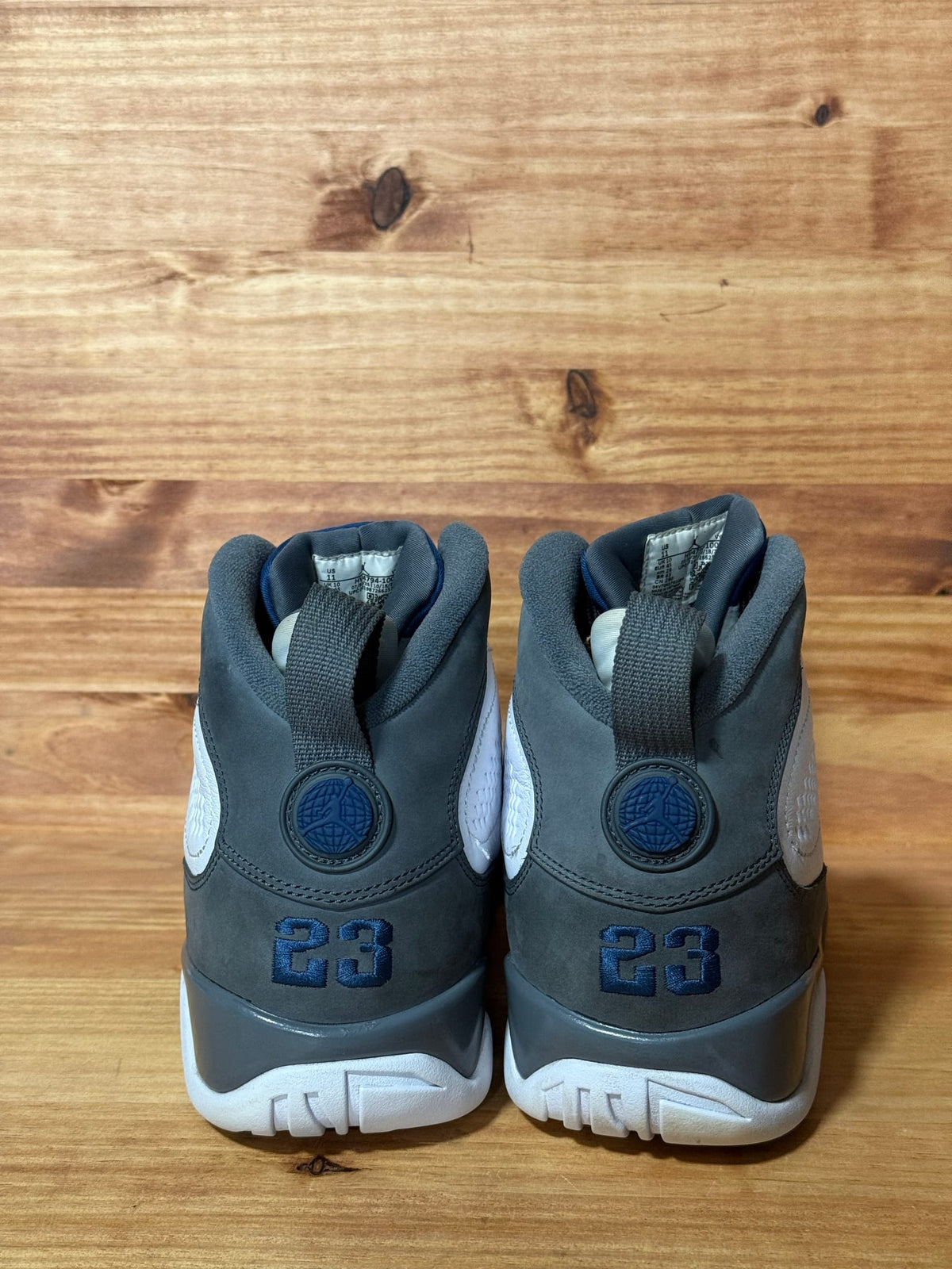 Jordan 9 Retro Flint Grey French Blue (2026) - Size 11