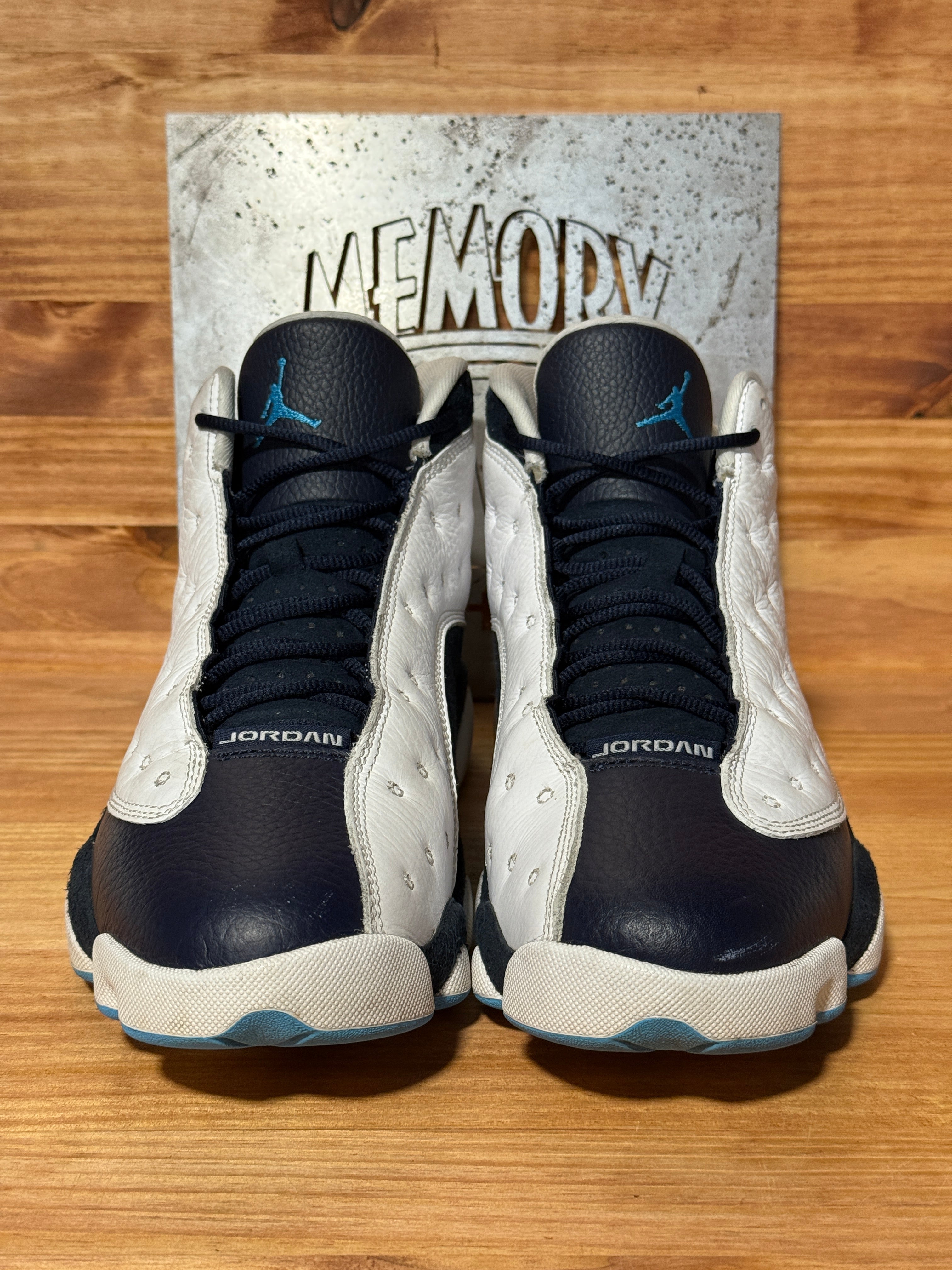 Jordan 13 Retro Obsidian Powder Blue White