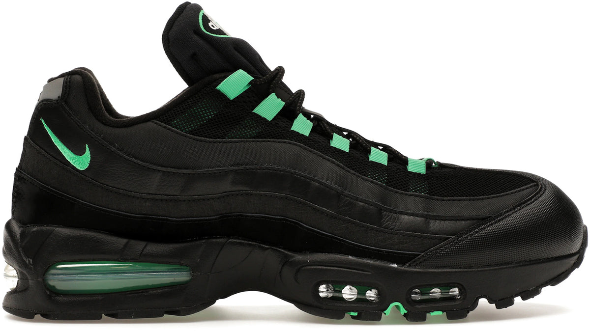Nike Air Max 95 OG Big Bubble Black Green Shock - Size 9.5
