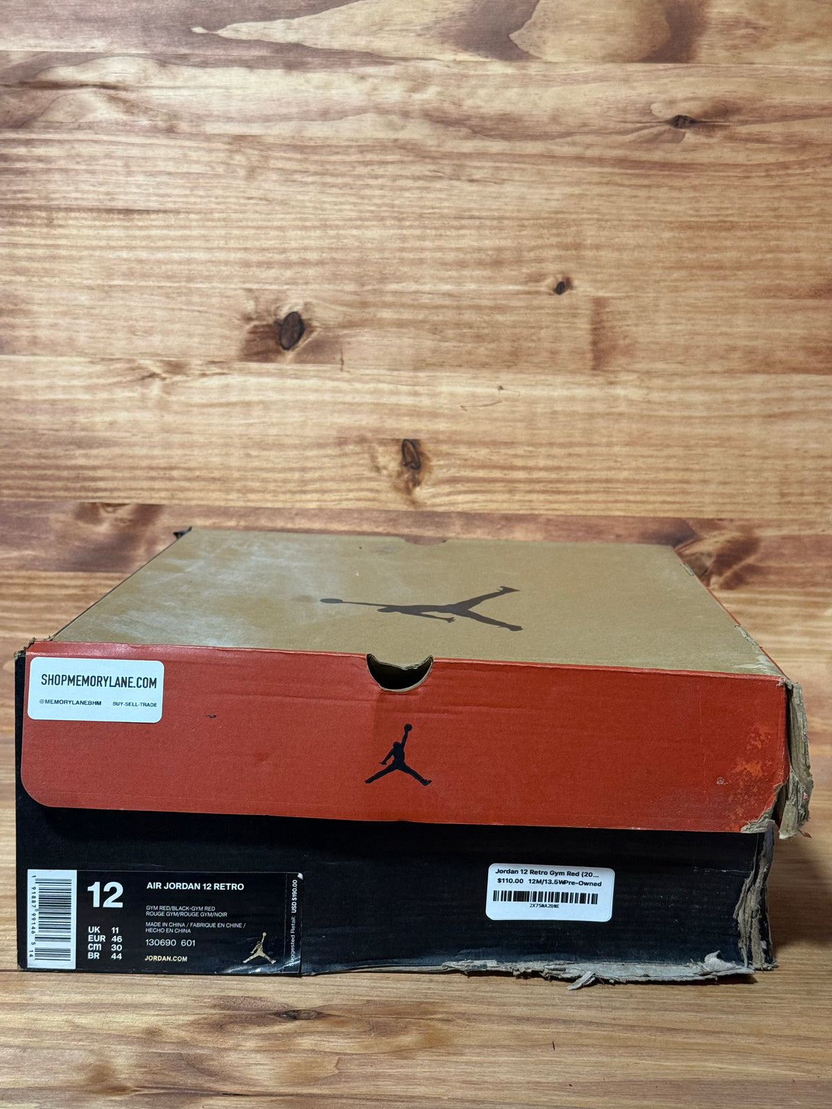Jordan 12 Retro Gym Red (2018)