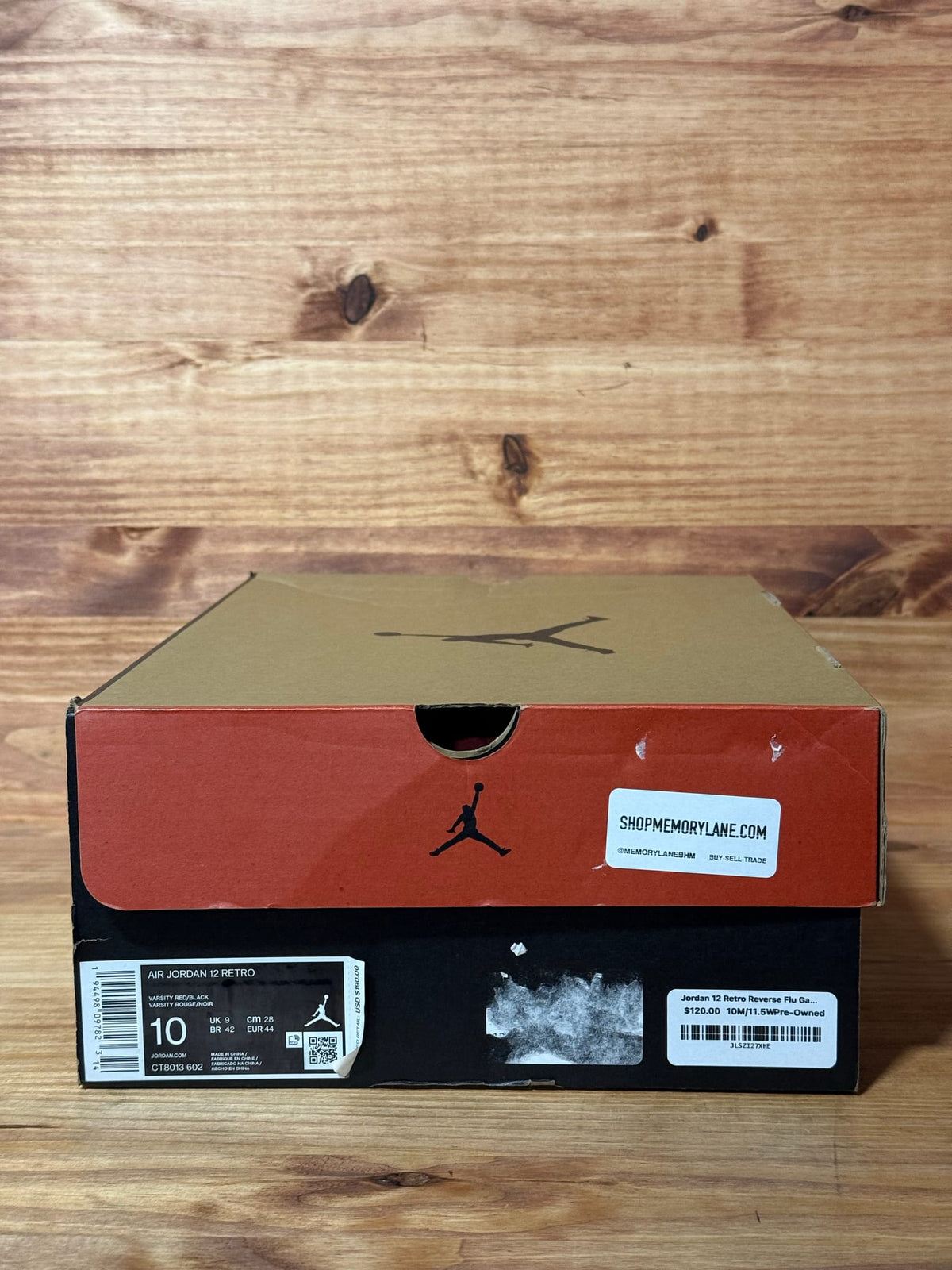 Jordan 12 Retro Reverse Flu Game - Size 1012