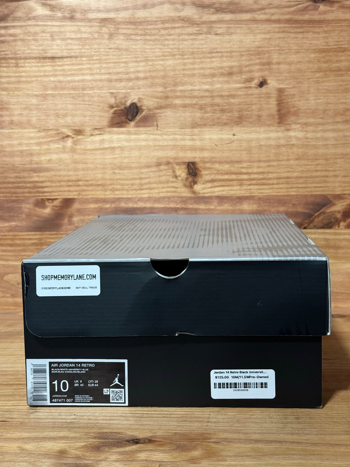 Jordan 14 Retro Black University Blue (2026)