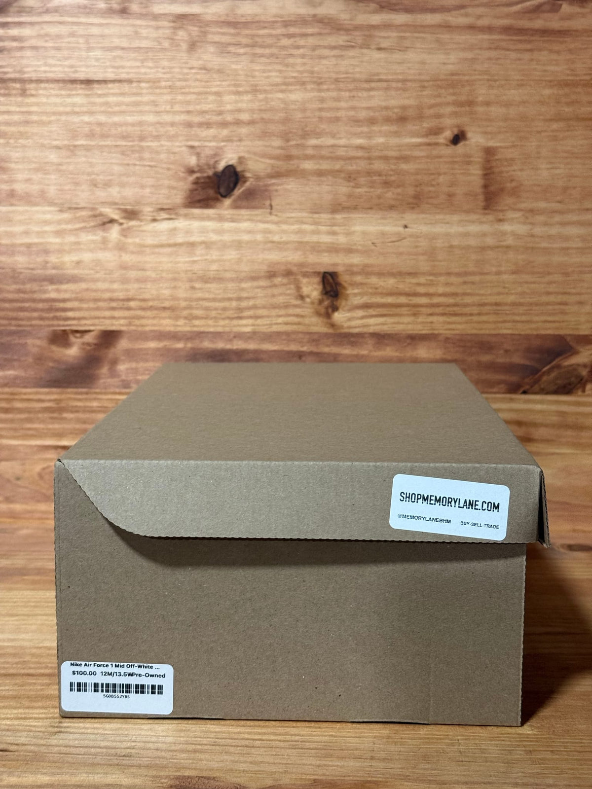 Nike Air Force 1 Mid Off-White Pine Green - Size  12