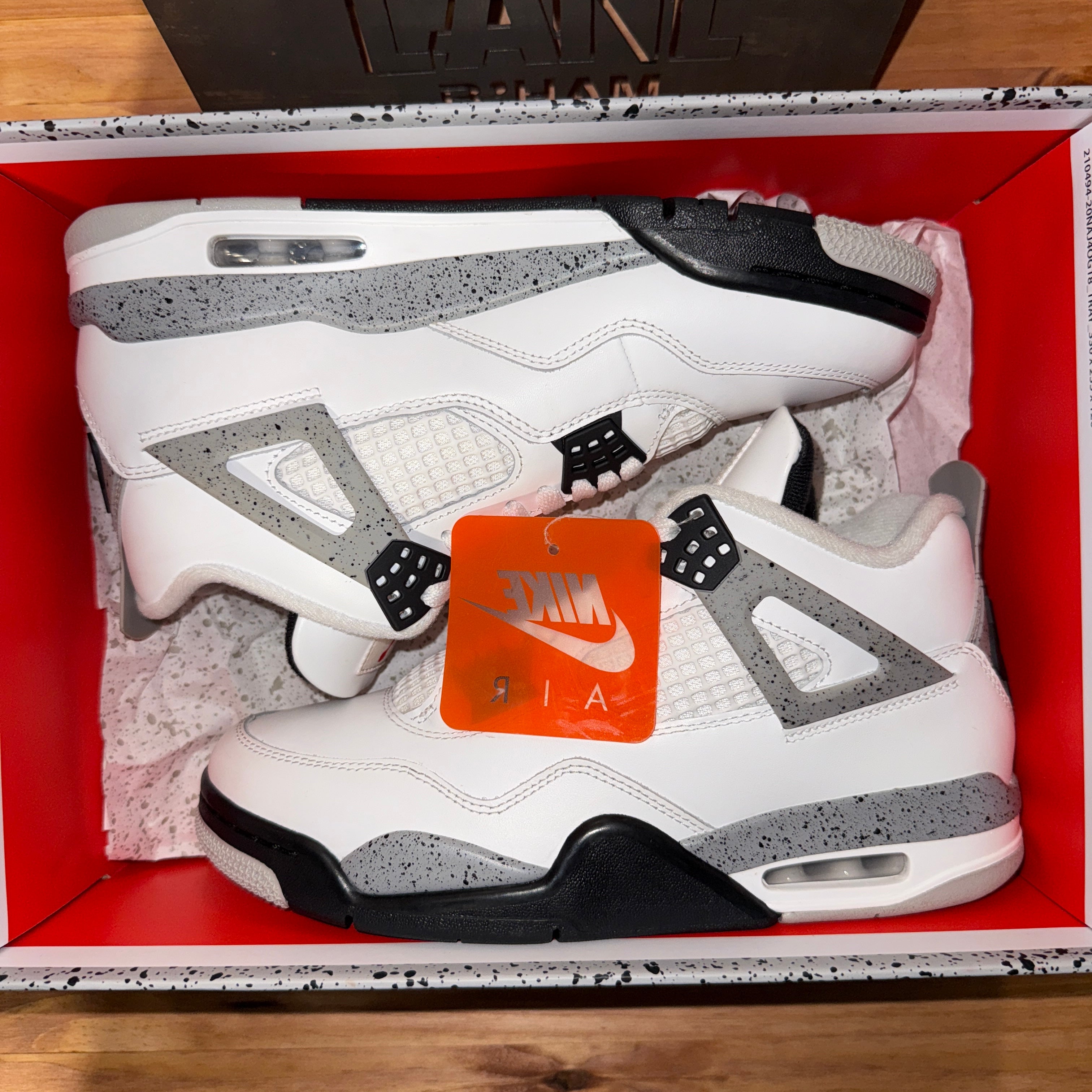 Jordan 4 Retro White Cement (2025)
