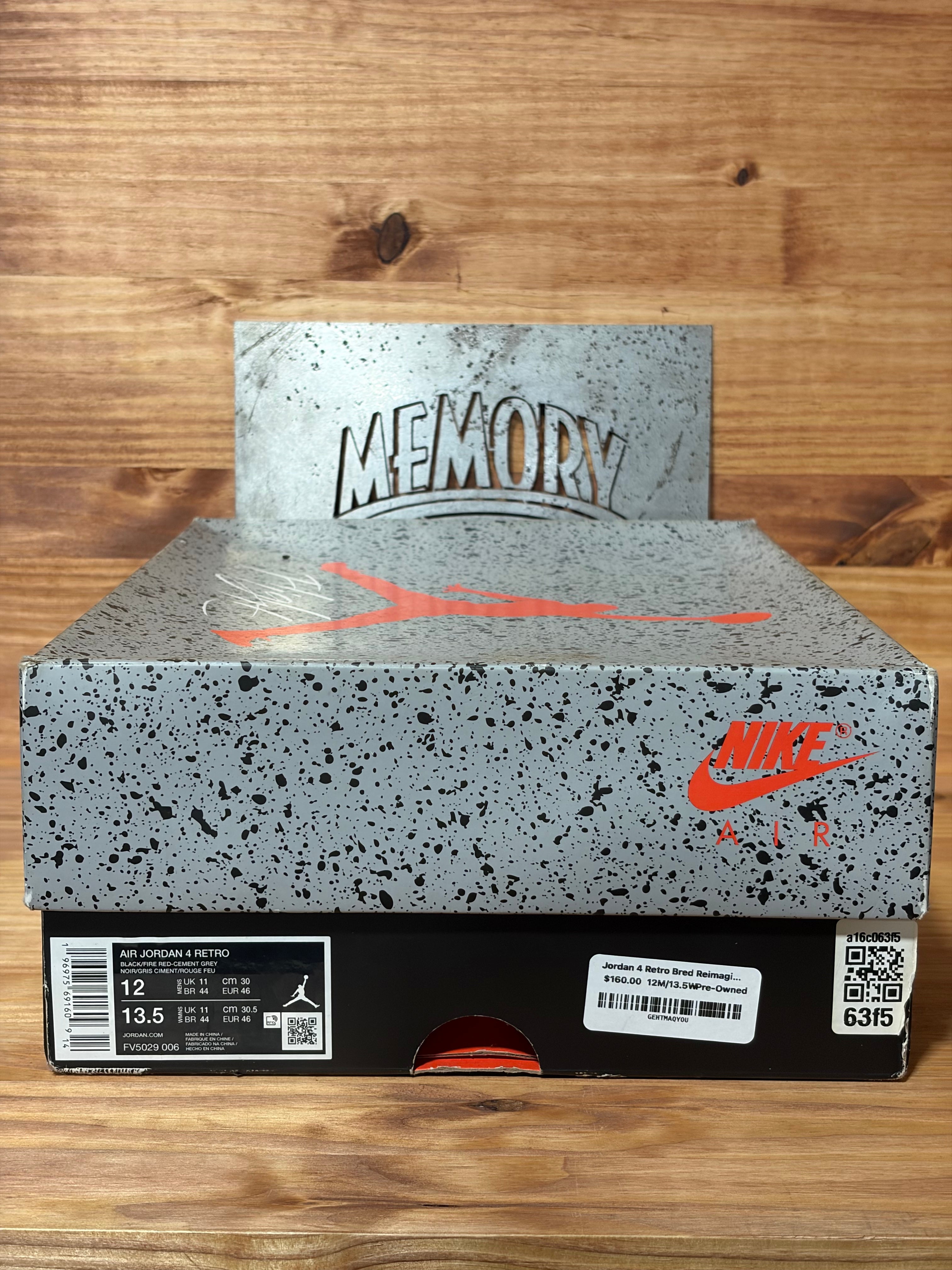 Jordan 4 Retro Bred Reimagined