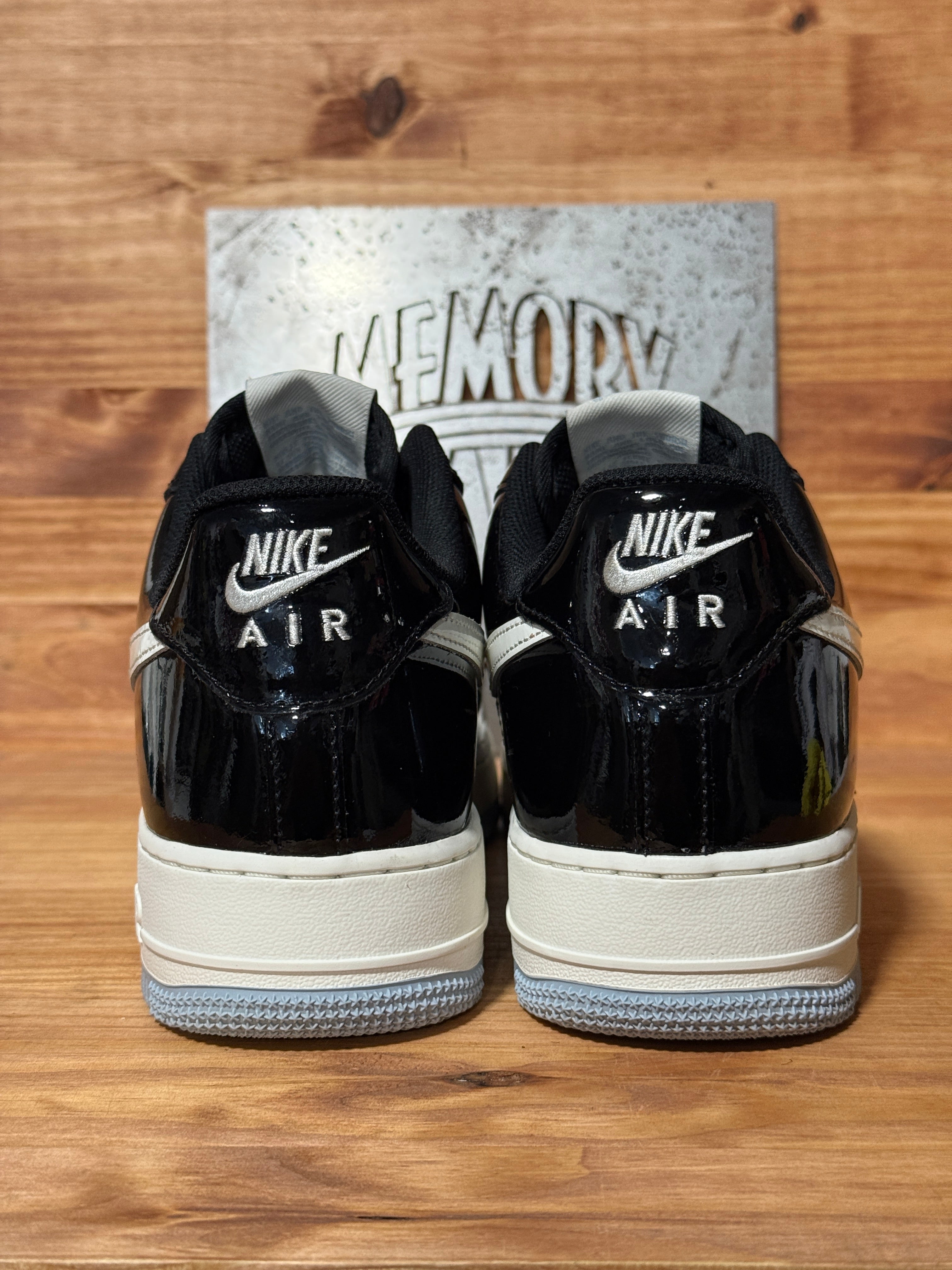 Nike Air Force 1 Low Black Iron Grey Patent