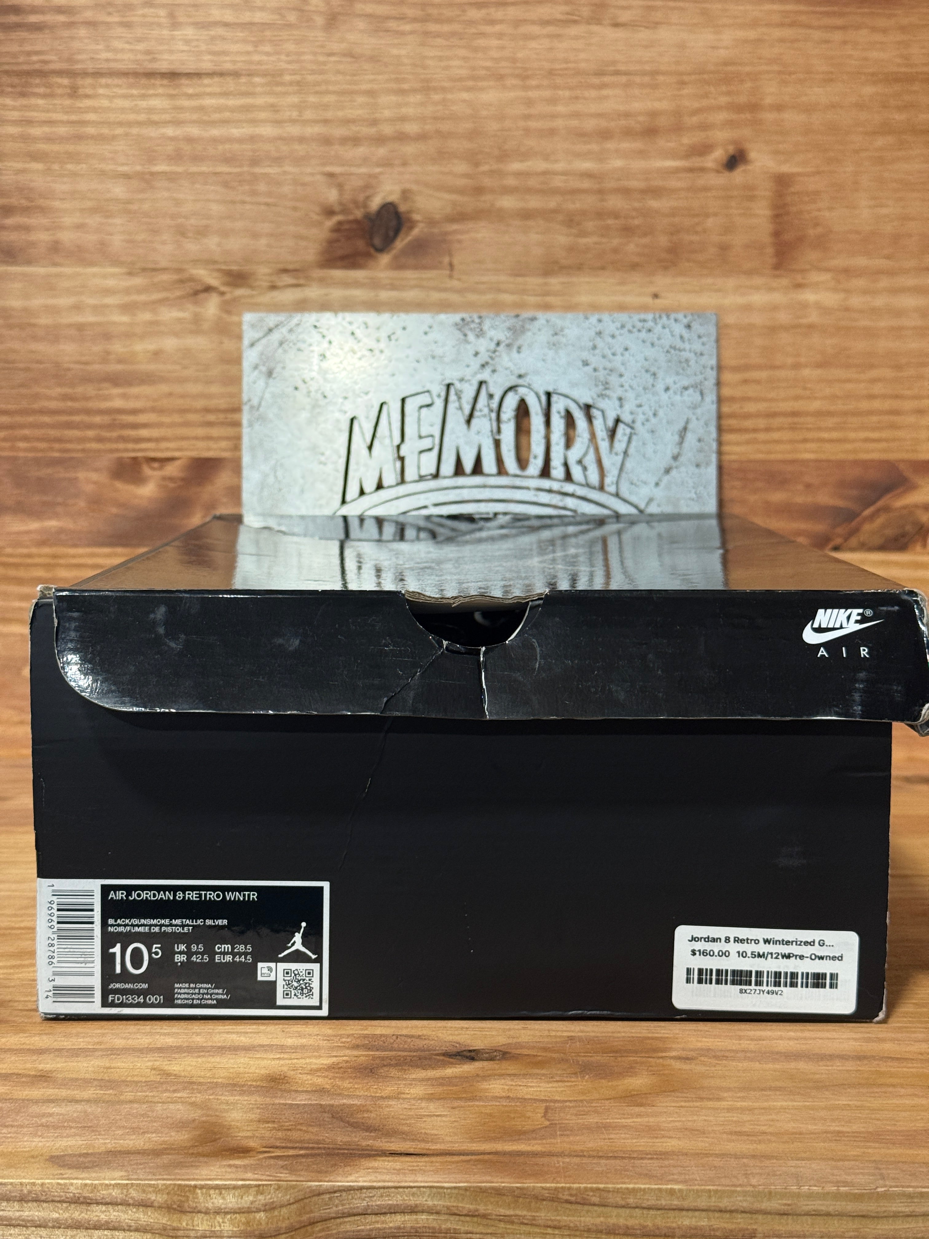 Jordan 8 Retro Winterized Gunsmoke