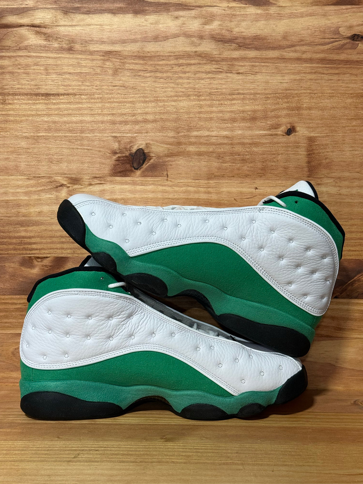 Jordan 13 Retro White Lucky Green