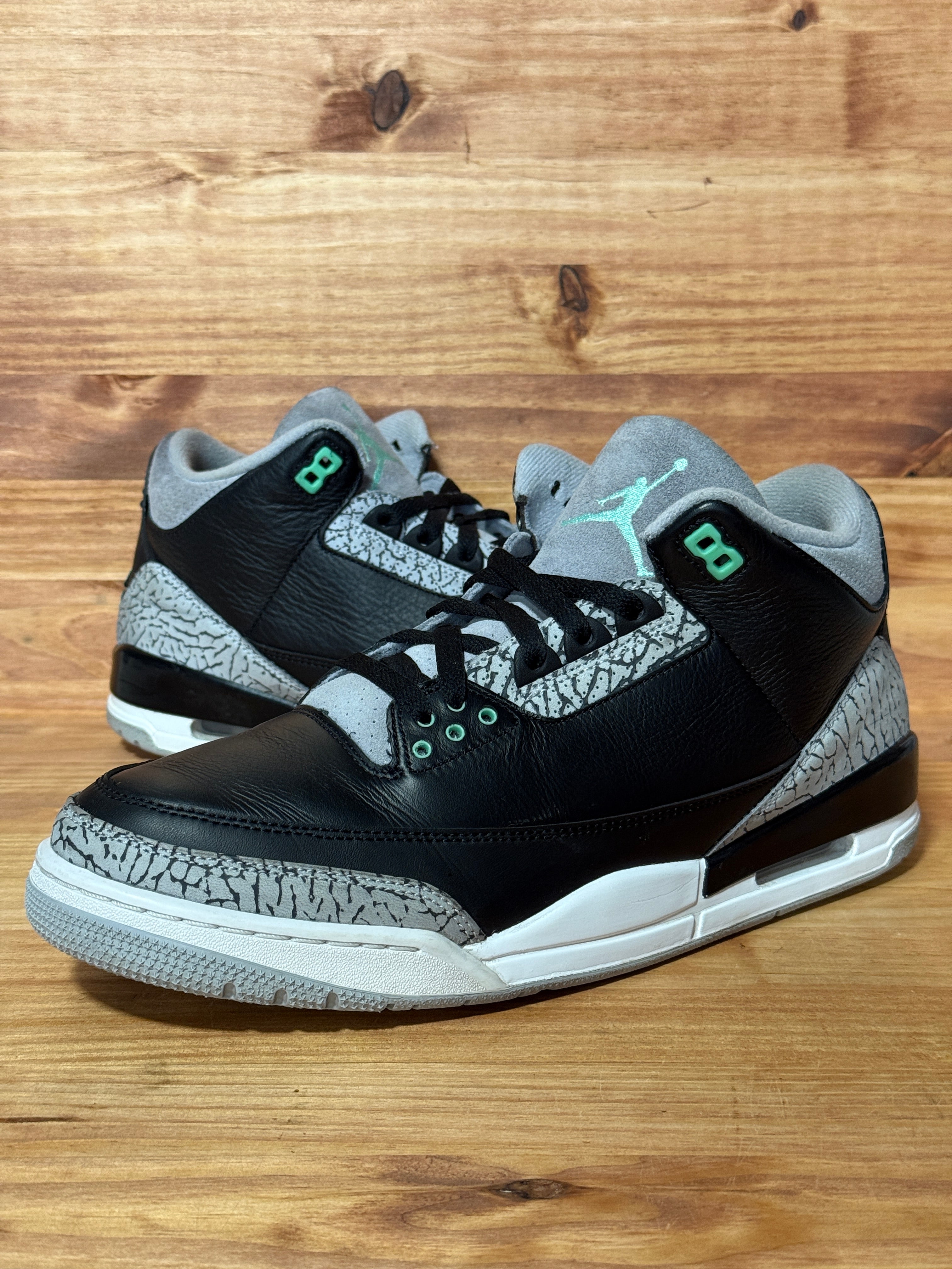 Jordan 3 Retro Green Glow