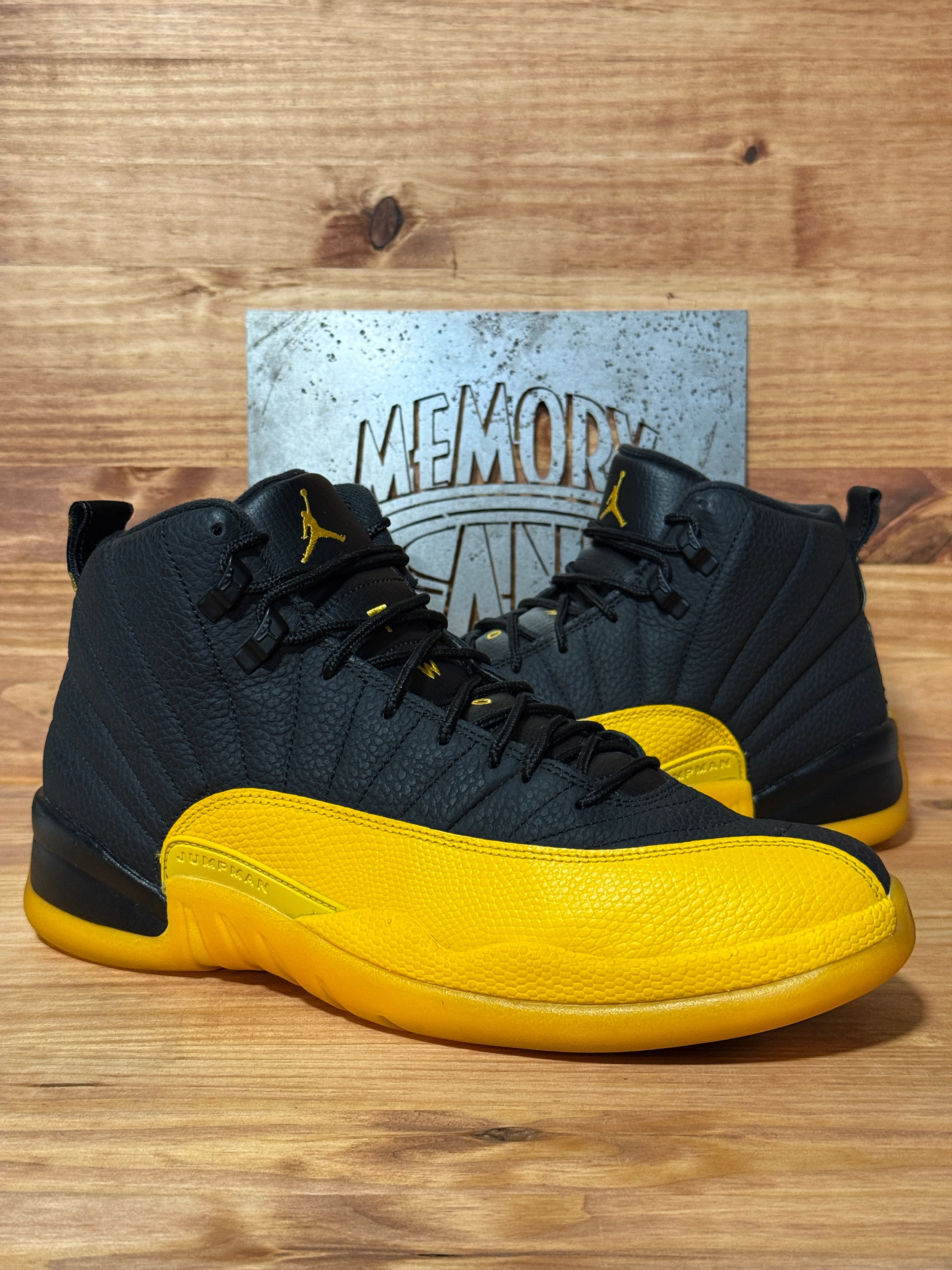 Jordan 12 Retro Black University Gold