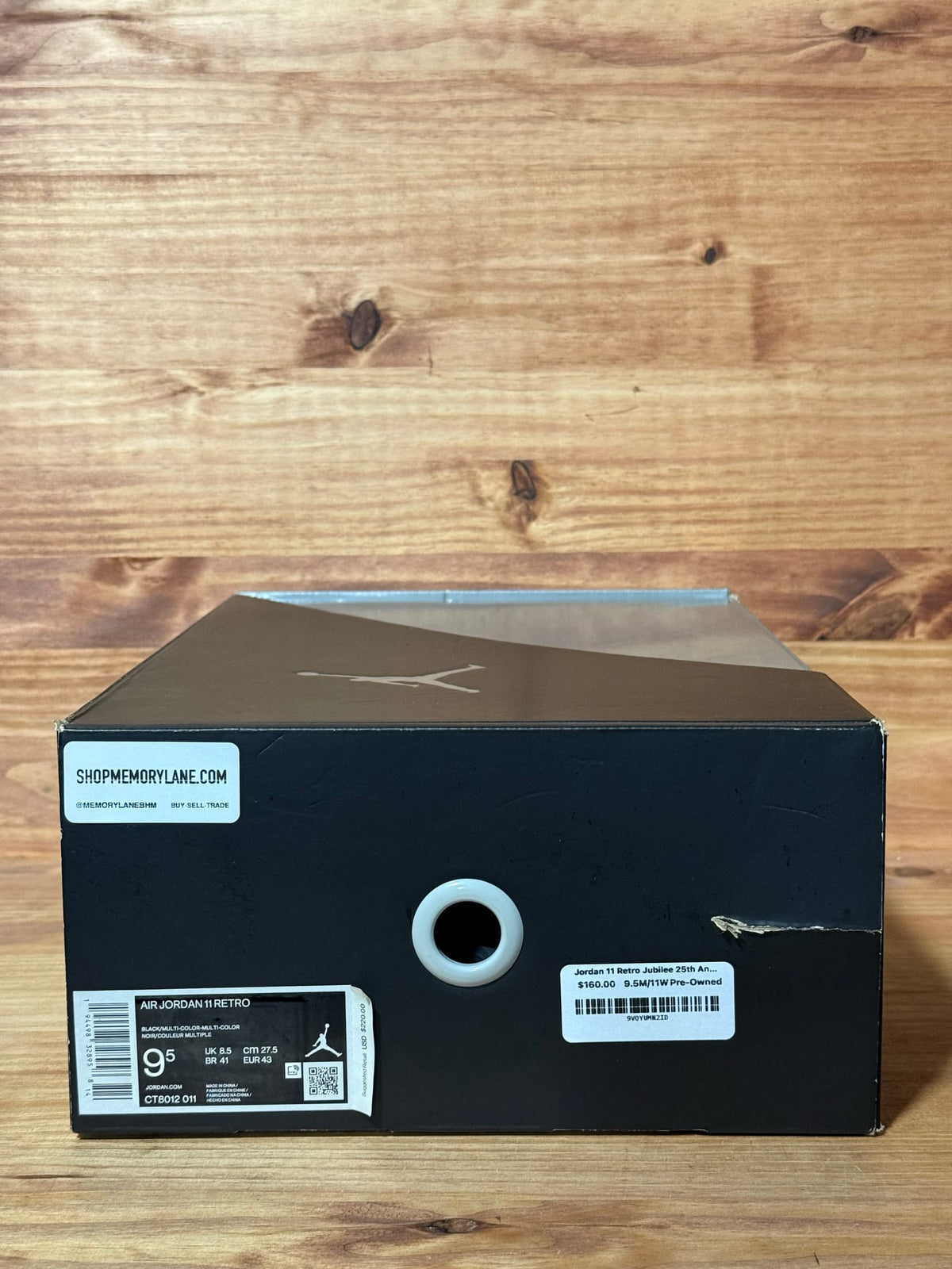 Jordan 11 Retro Jubilee 25th Anniversary - Size 9.5