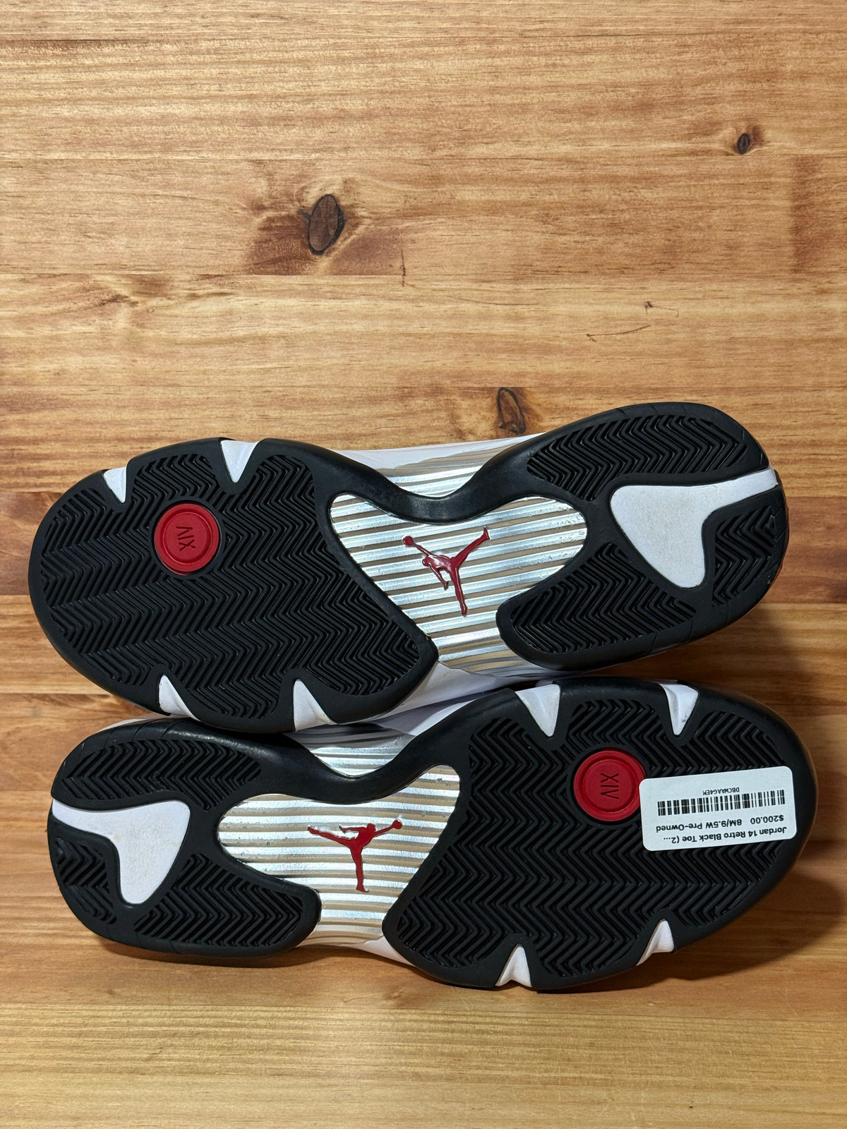 Jordan 14 Retro Black Toe (2024)