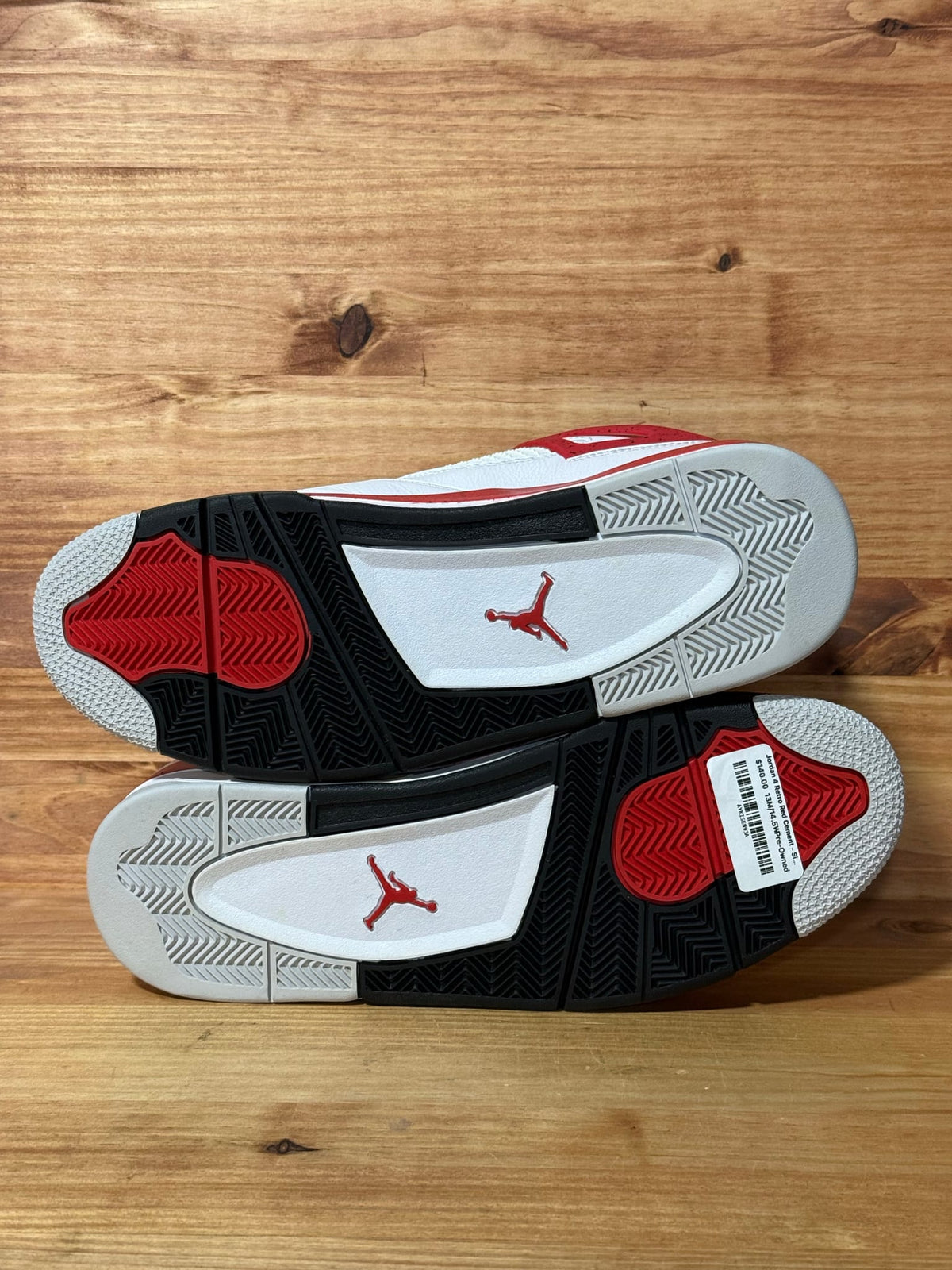 Jordan 4 Retro Red Cement - Size 13