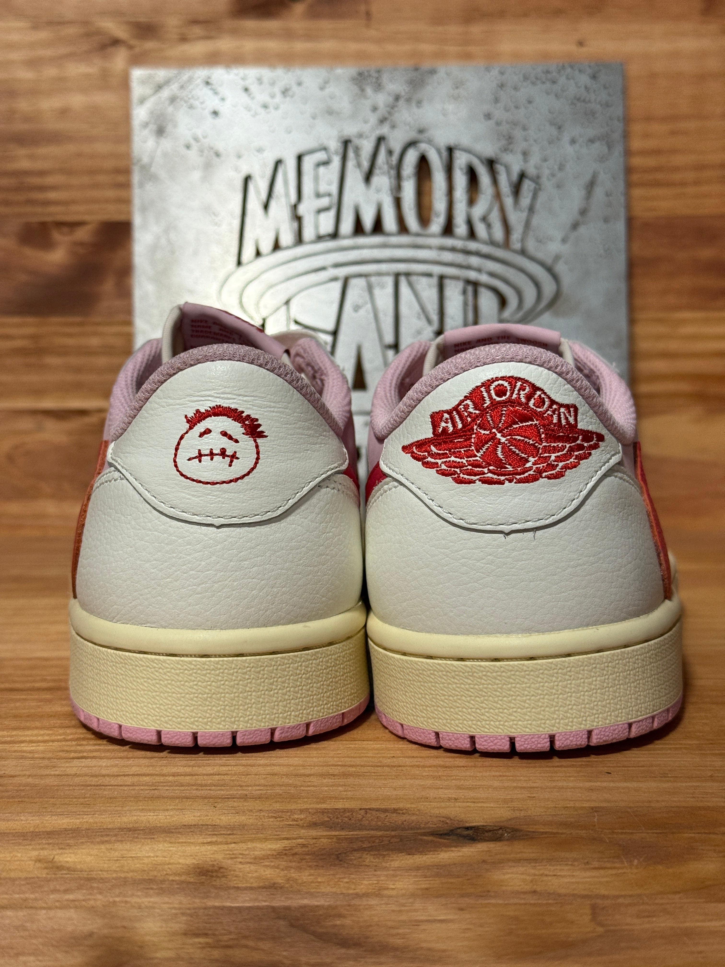 Jordan 1 Retro Low OG SP Travis Scott Sail Tropical Pink